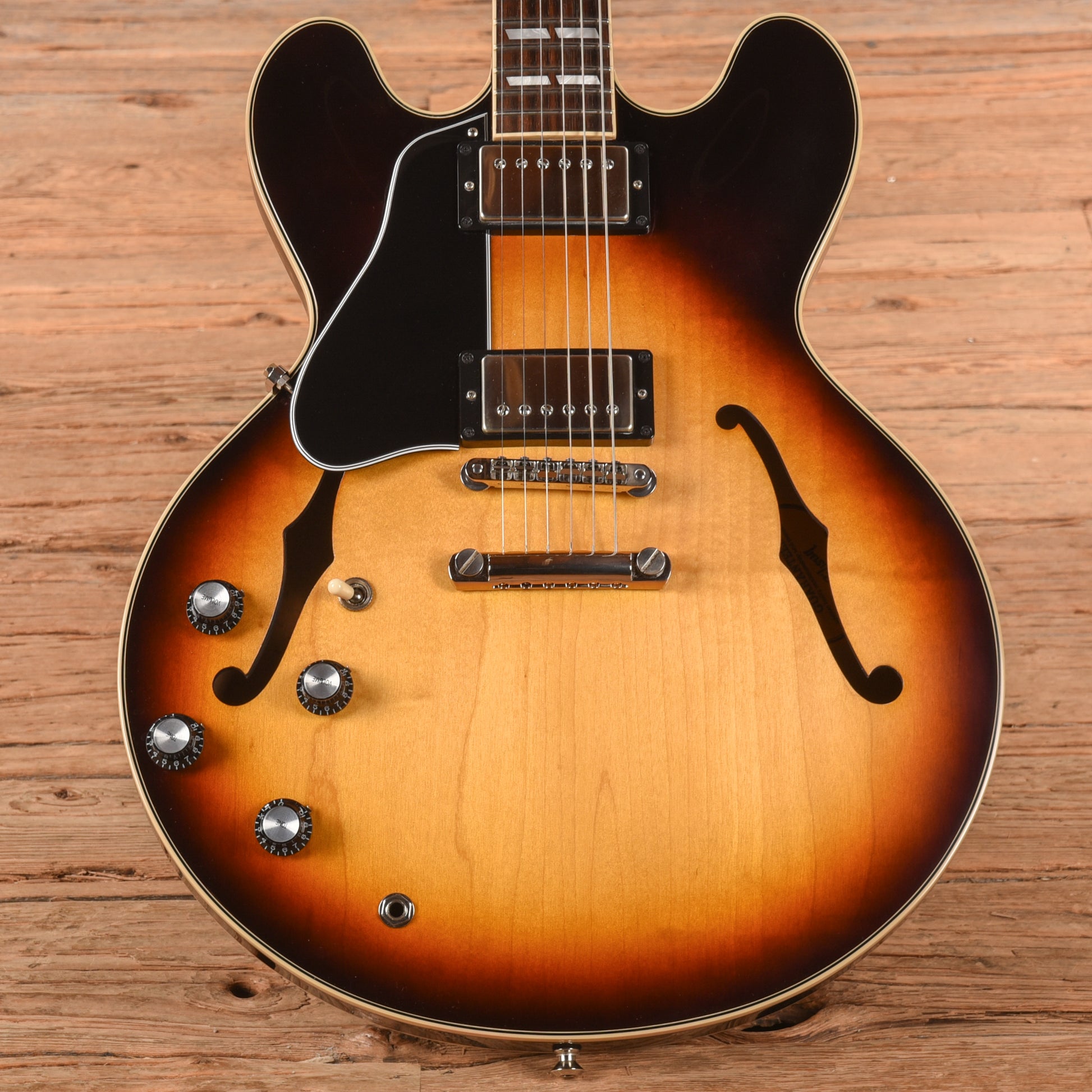 Gibson ES-345 Vintage Sunburst 2023 LEFTY Electric Guitars / Semi-Hollow