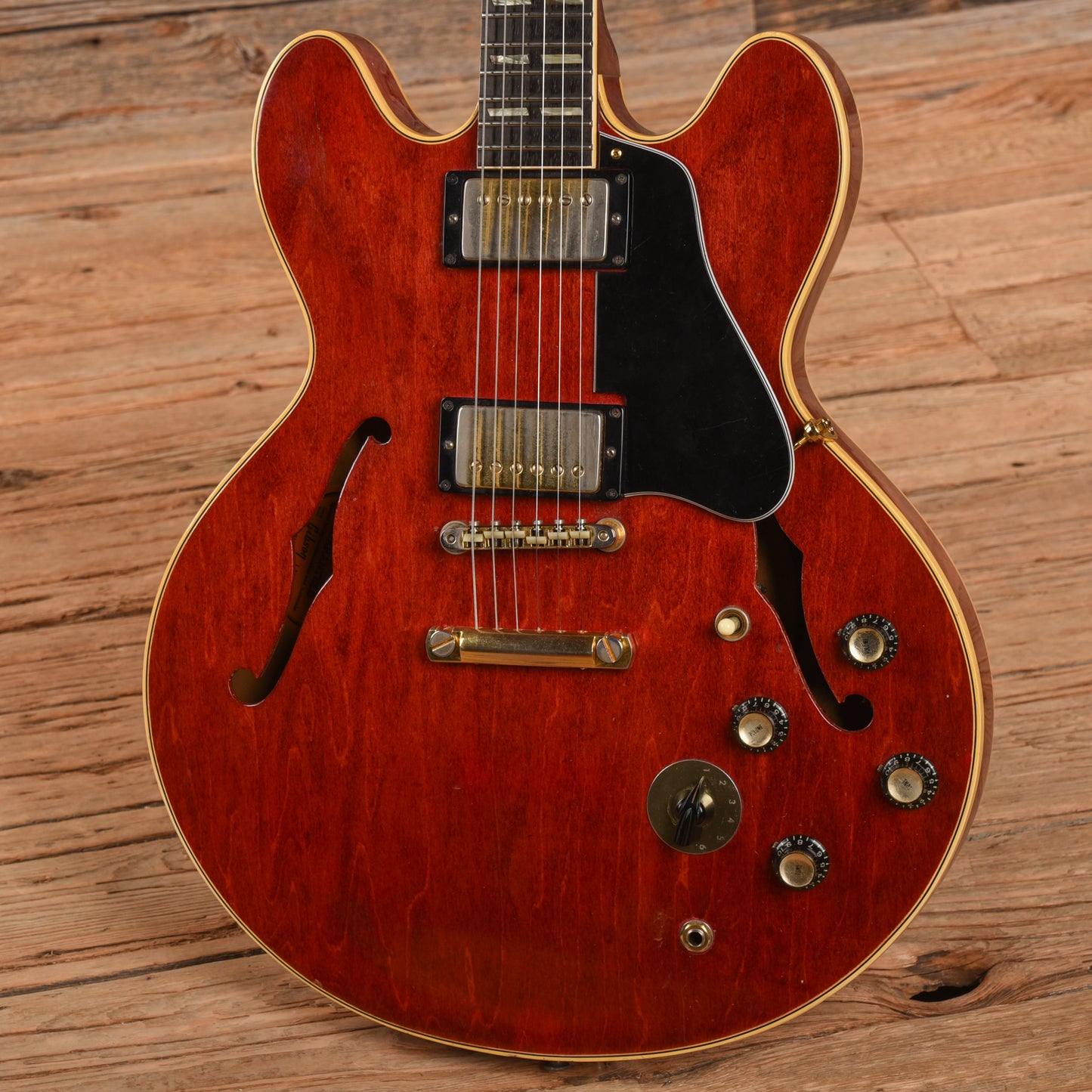 Gibson ES-345 Wide Nut Cherry 1965 Electric Guitars / Semi-Hollow