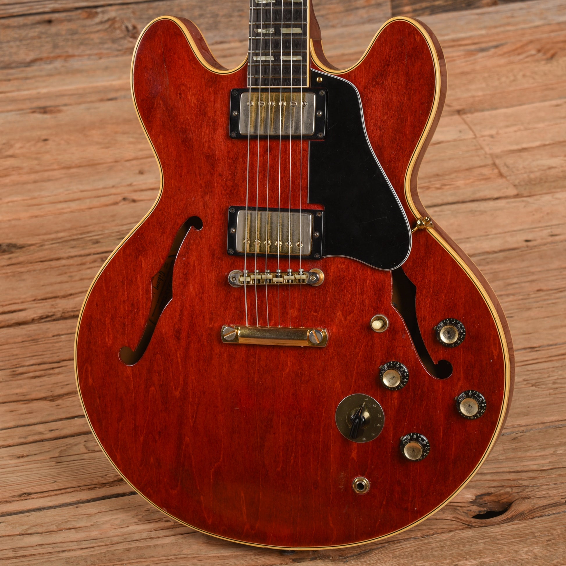 Gibson ES-345 Wide Nut Cherry 1965 Electric Guitars / Semi-Hollow