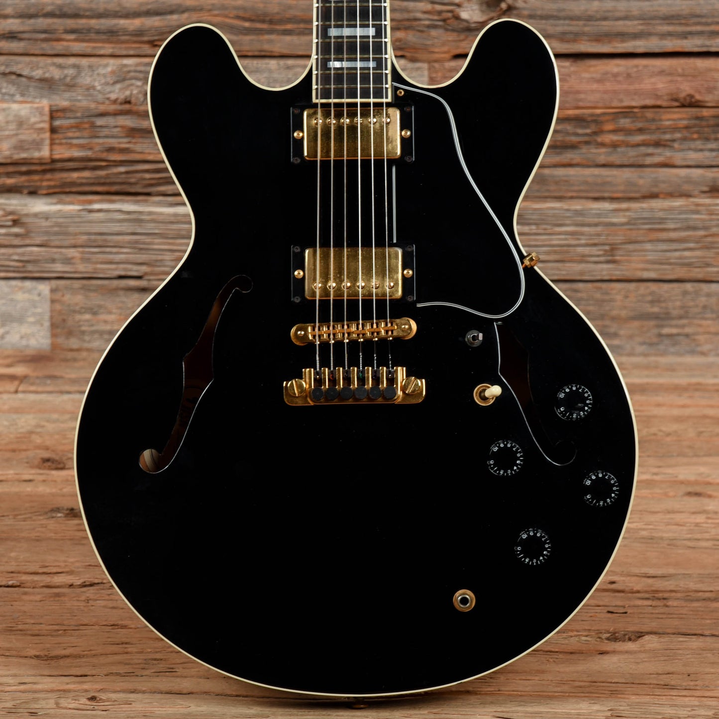 Gibson ES-347 Ebony 1989 Electric Guitars / Semi-Hollow