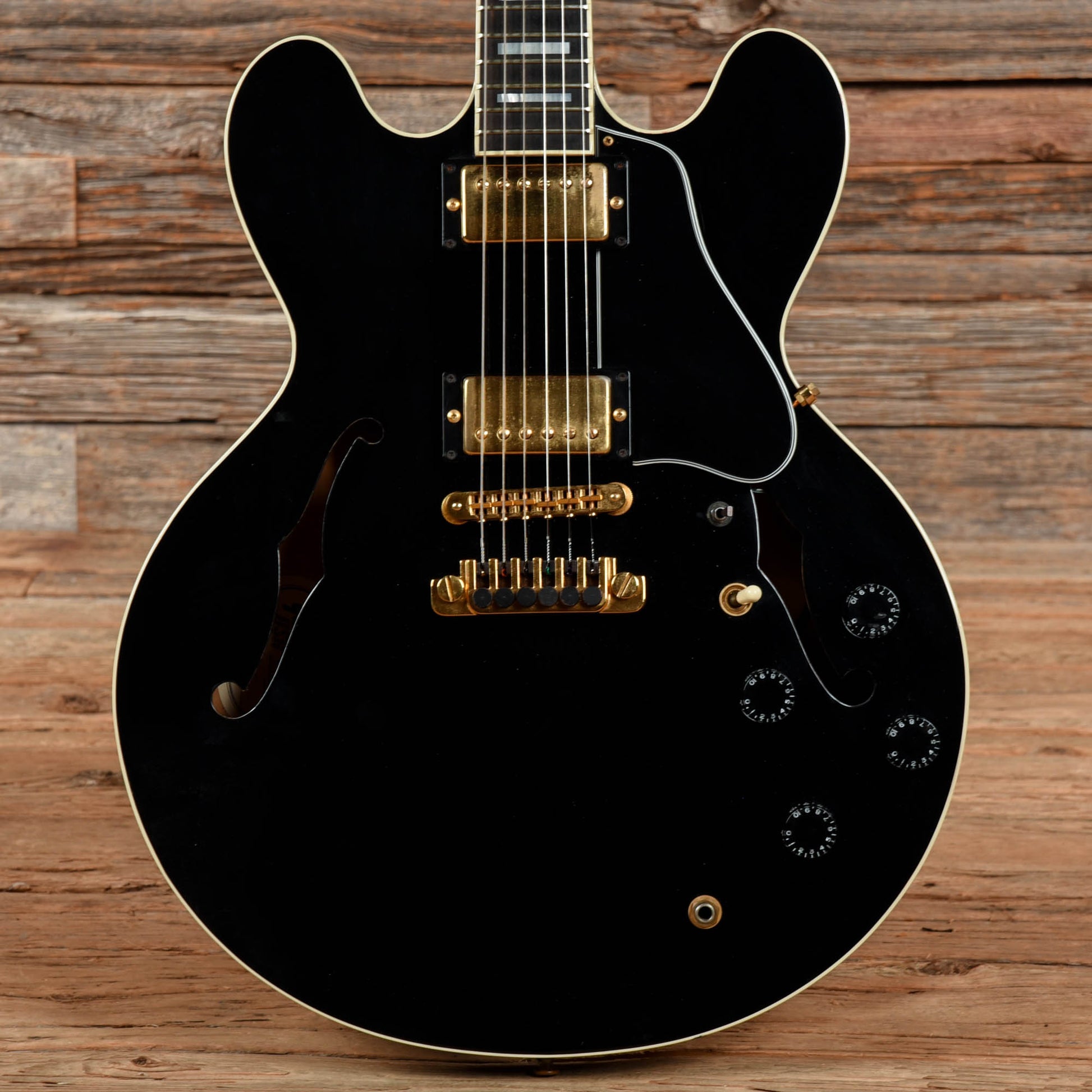 Gibson ES-347 Ebony 1989 Electric Guitars / Semi-Hollow