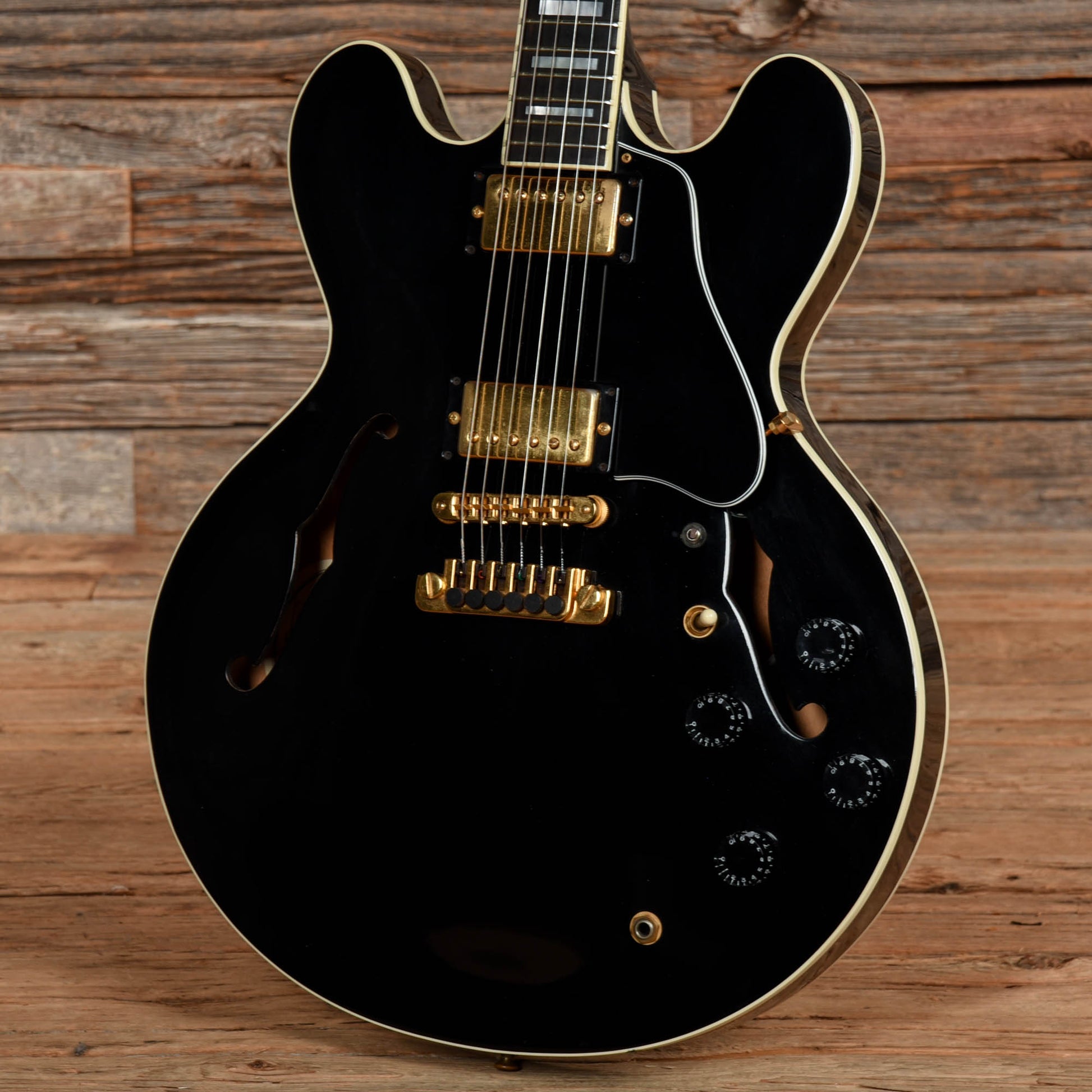 Gibson ES-347 Ebony 1989 Electric Guitars / Semi-Hollow