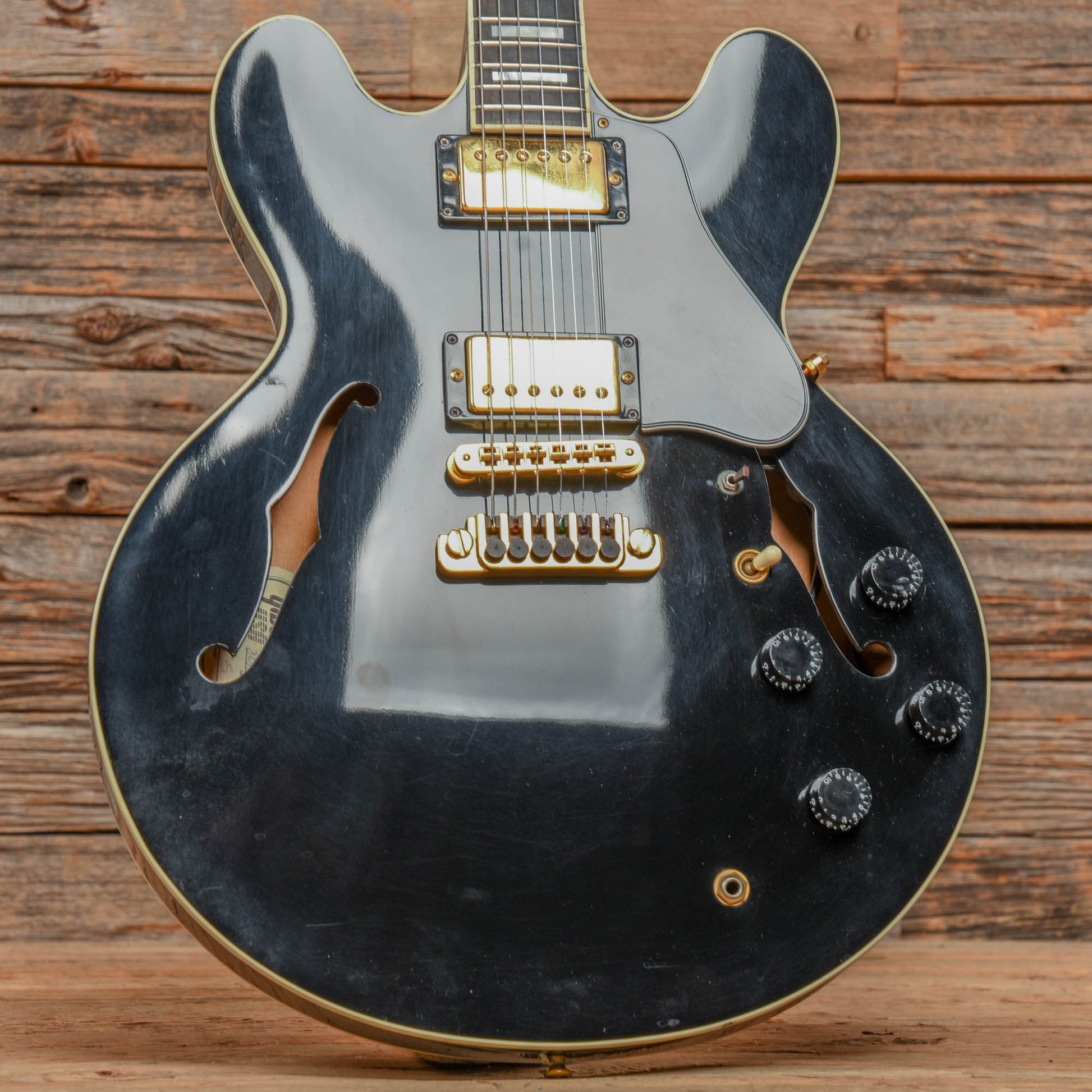 Gibson ES-347 Ebony 1989 Electric Guitars / Semi-Hollow