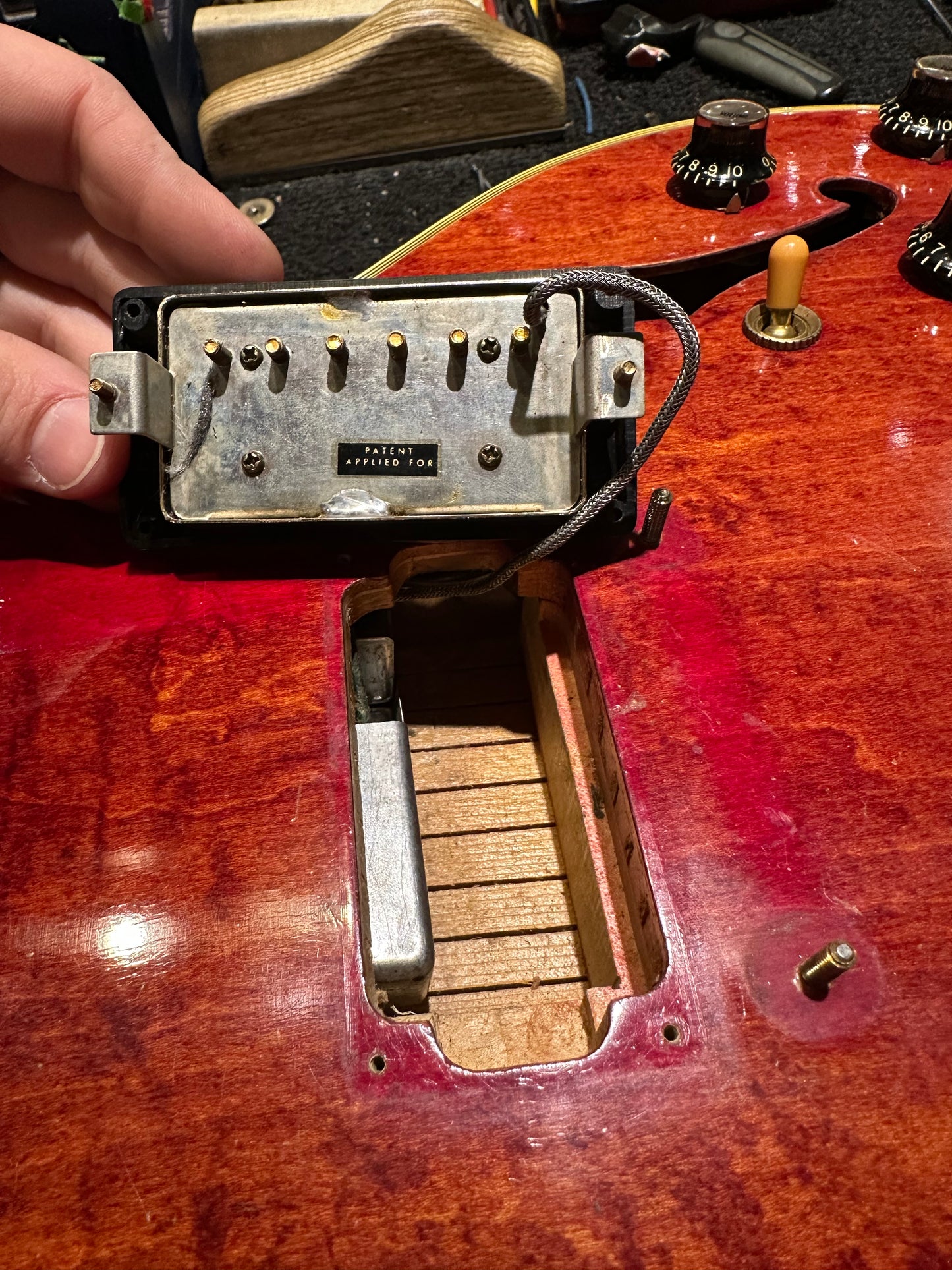 Gibson ES-355 Cherry 1962 Electric Guitars / Semi-Hollow