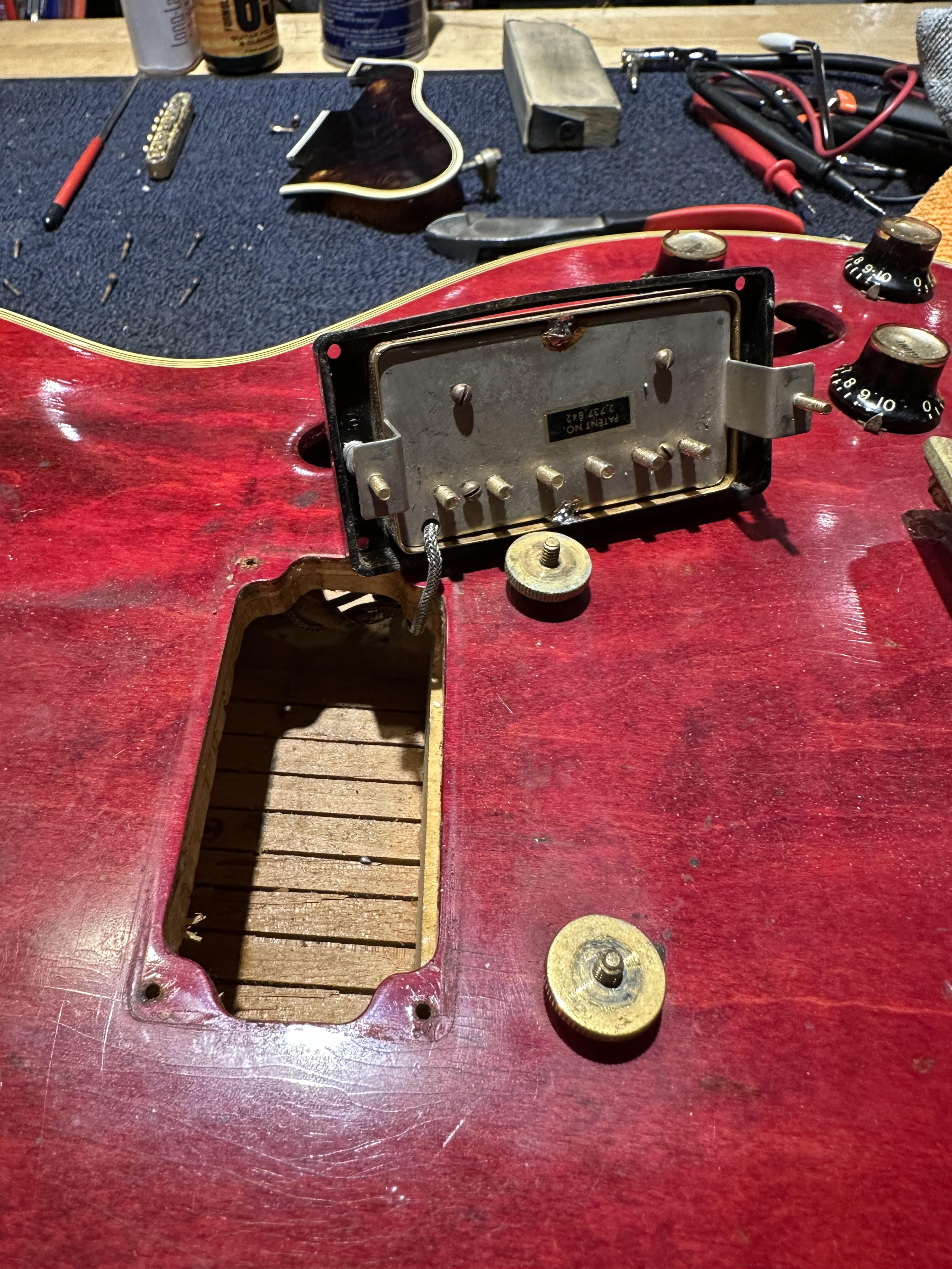 Gibson ES-355 Cherry 1967 Electric Guitars / Semi-Hollow