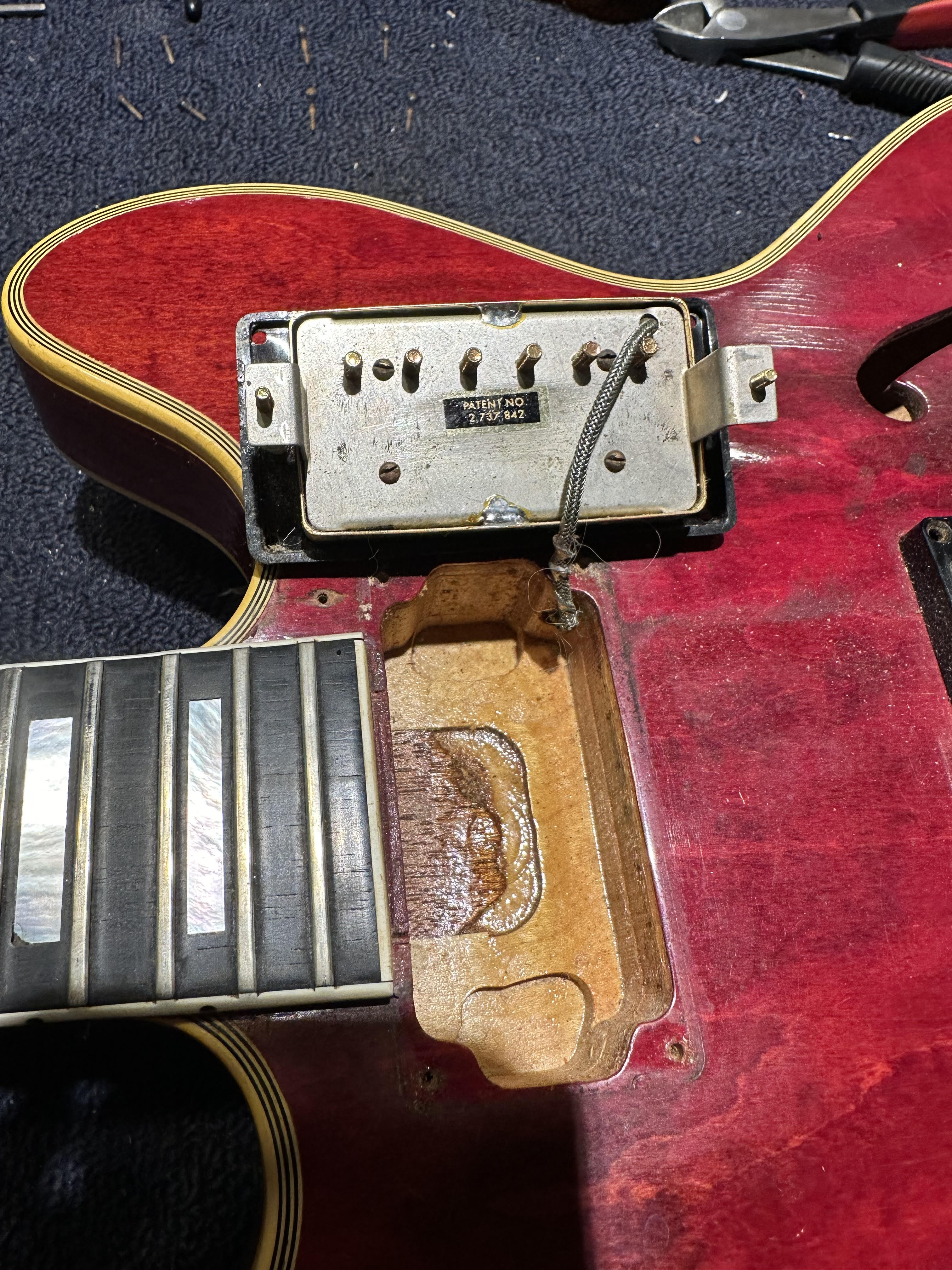 Gibson ES-355 Cherry 1967 Electric Guitars / Semi-Hollow
