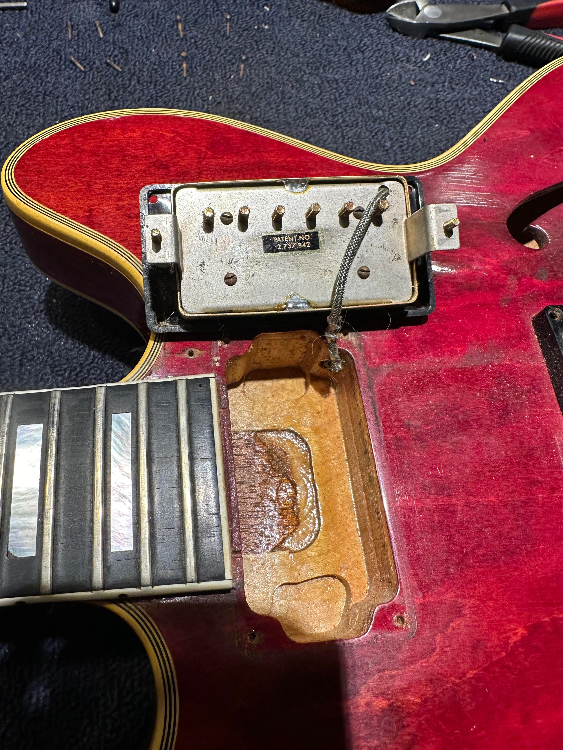 Gibson ES-355 Cherry 1967 Electric Guitars / Semi-Hollow