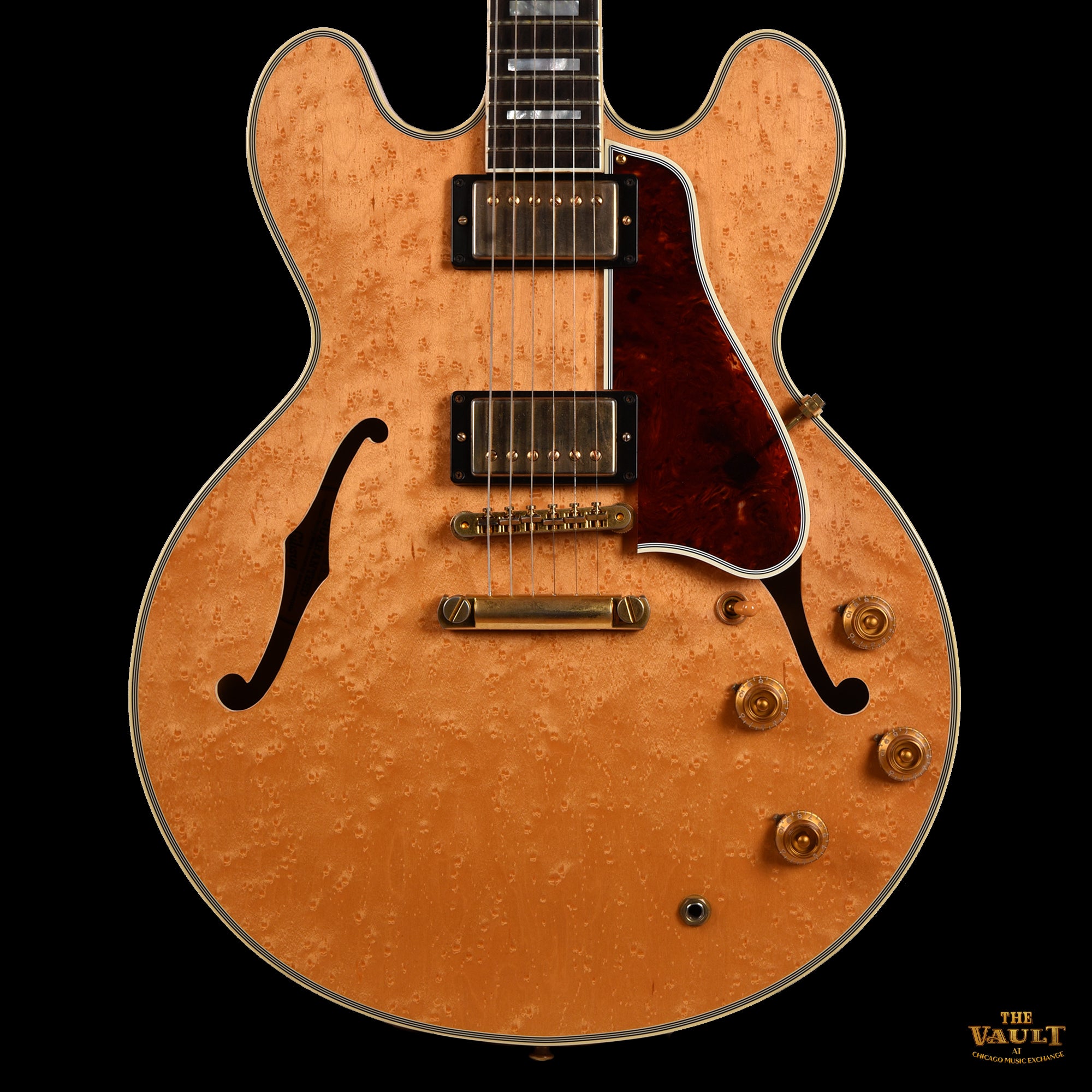 Gibson ES-355 Custom Burl Maple Natural 2017 Electric Guitars / Semi-Hollow
