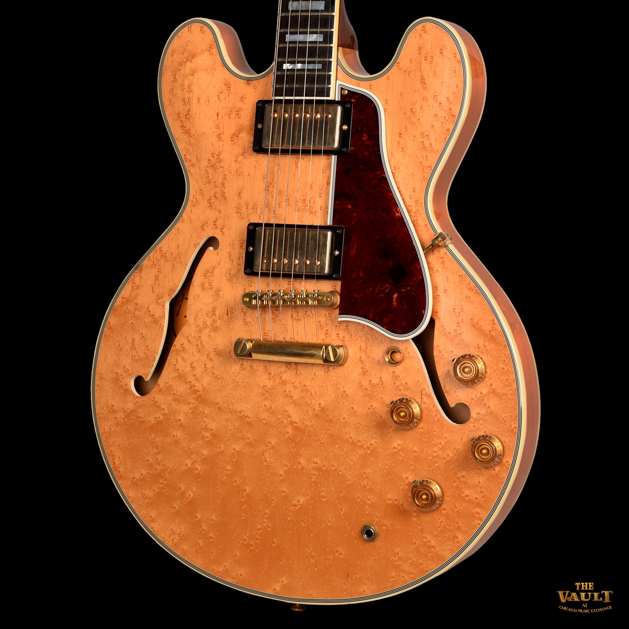 Gibson ES-355 Custom Burl Maple Natural 2017 Electric Guitars / Semi-Hollow