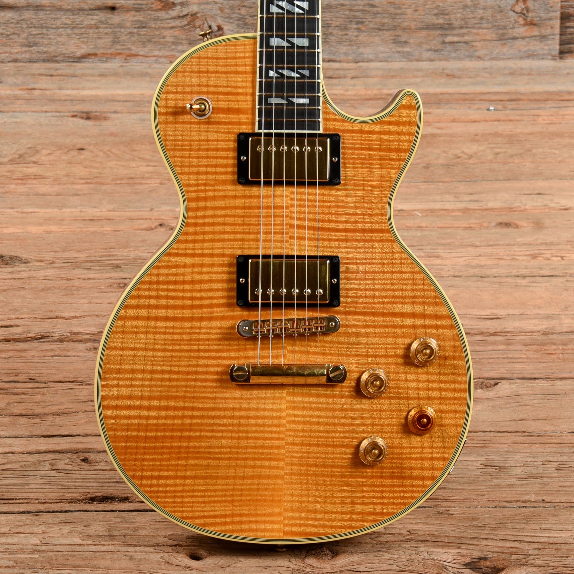 Gibson Les Paul Supreme Amber Natural 2006 – Chicago Music Exchange