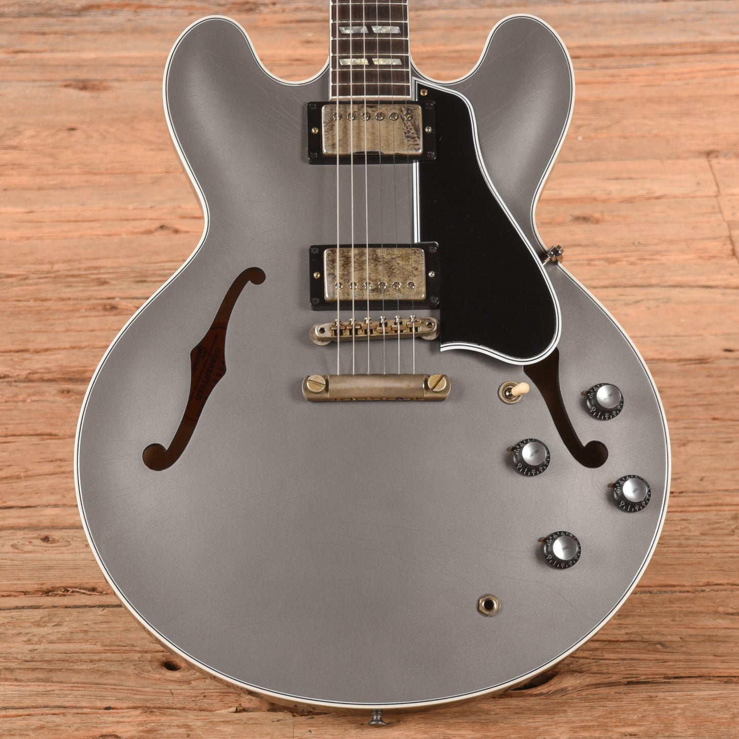Gibson M2M Custom Murphy Lab '59 ES-355 Reissue Ultra Light Aged Silver 2025 Electric Guitars / Semi-Hollow