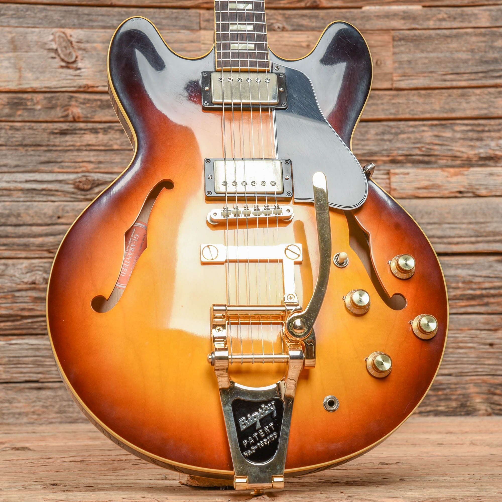Gibson Memphis 1963 ES-335 VOS Sunburst 2017 – Chicago Music Exchange
