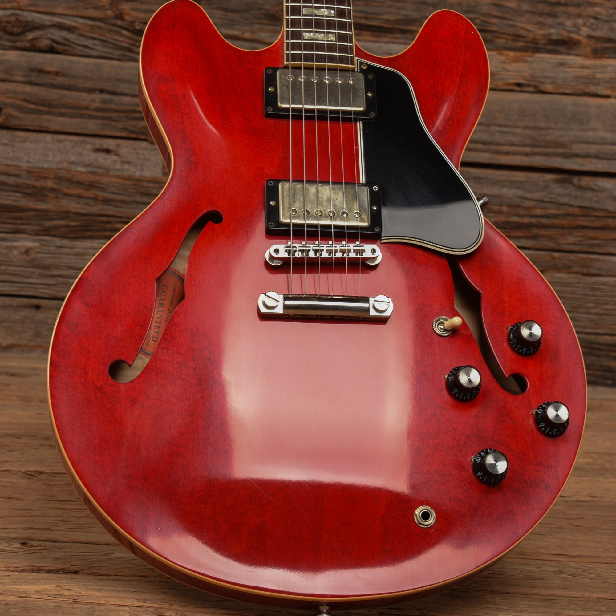 Gibson Memphis 50th Anniversary 63 ES-335 Cherry 2013 Electric Guitars / Semi-Hollow