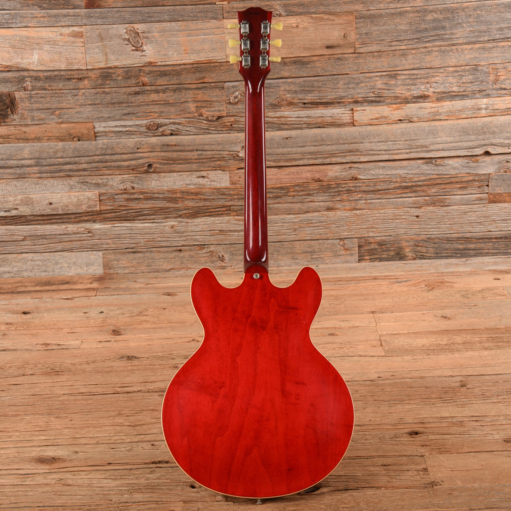 Gibson Memphis '63 ES-335 Block Faded Cherry Electric Guitars / Semi-Hollow