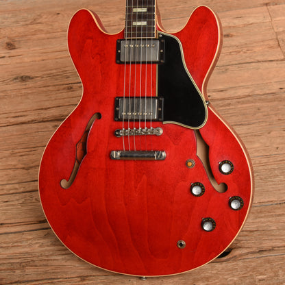 Gibson Memphis '63 ES-335 Block Faded Cherry Electric Guitars / Semi-Hollow