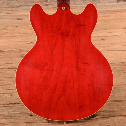 Gibson Memphis '63 ES-335 Block Faded Cherry Electric Guitars / Semi-Hollow
