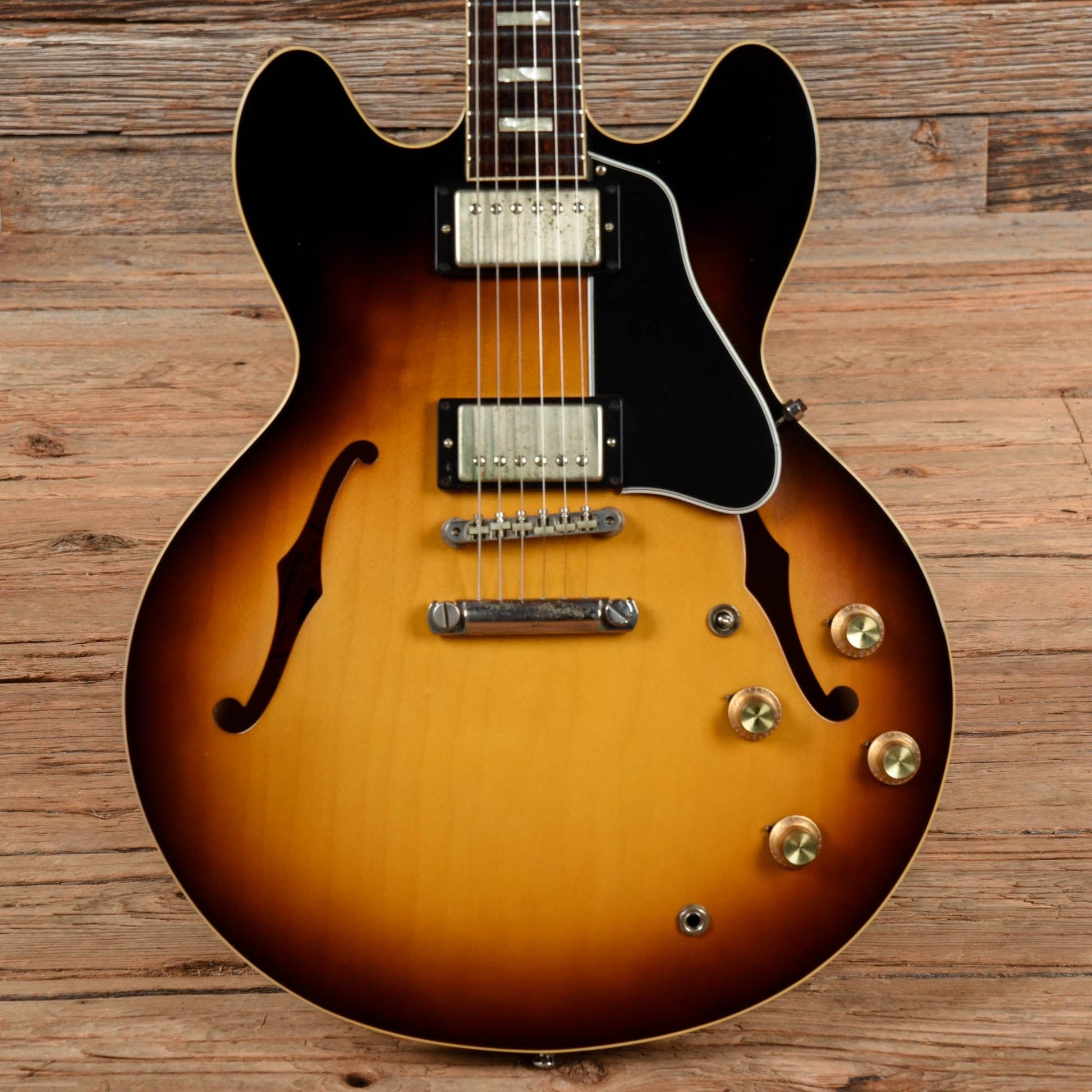 Gibson Memphis '63 ES-335 Block VOS Historic Burst 2016 Electric Guitars / Semi-Hollow