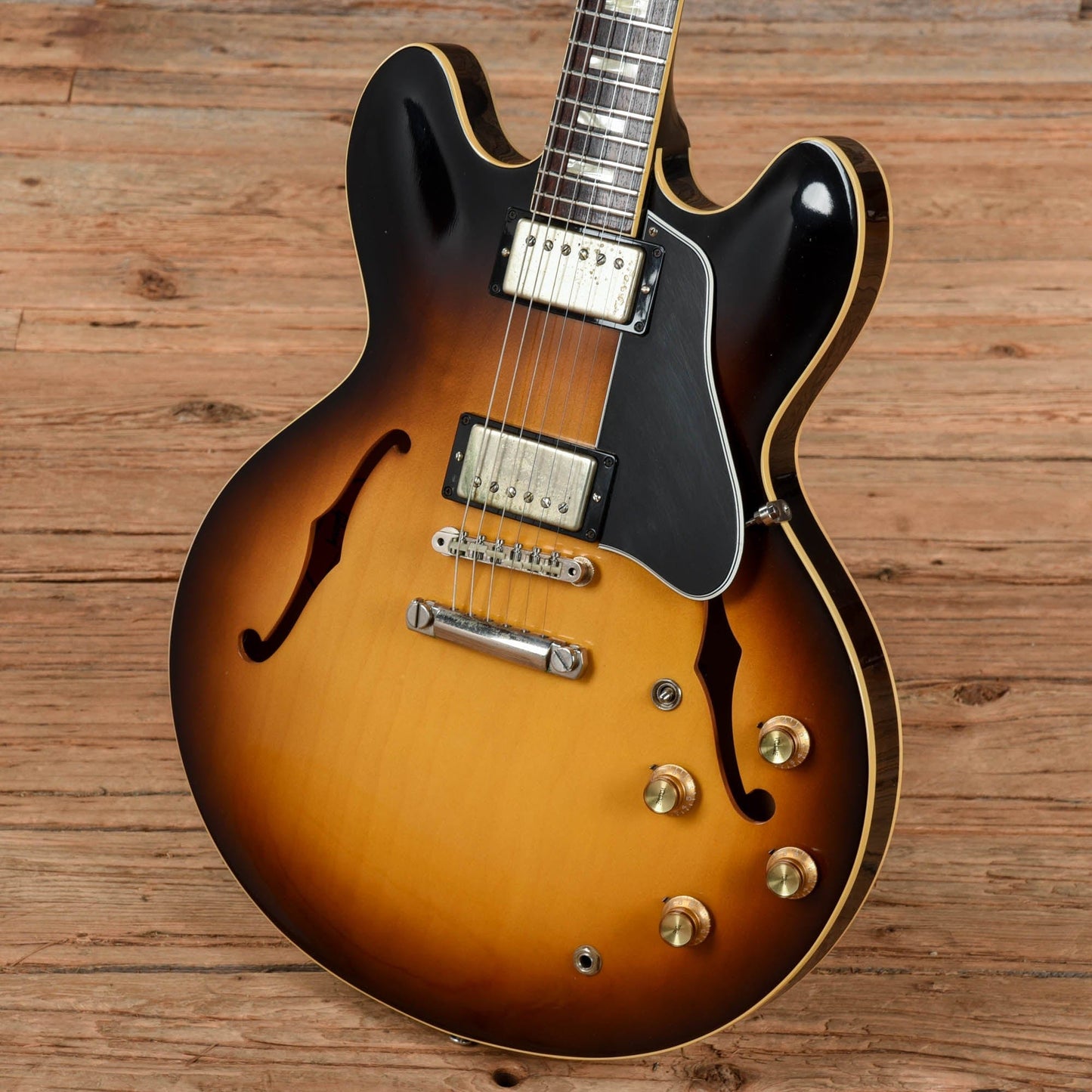 Gibson Memphis '63 ES-335 Block VOS Historic Burst 2016 Electric Guitars / Semi-Hollow