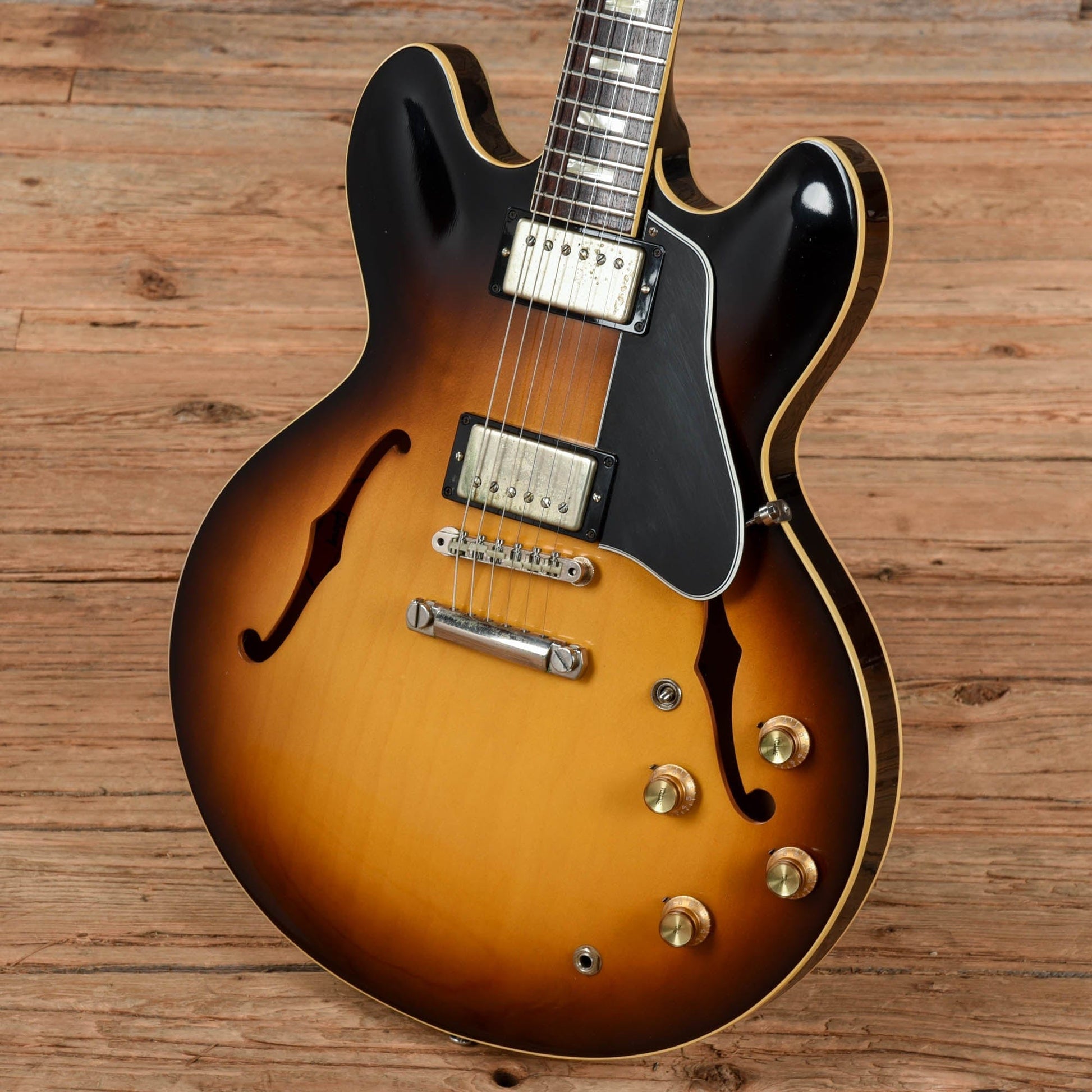Gibson Memphis '63 ES-335 Block VOS Historic Burst 2016 Electric Guitars / Semi-Hollow