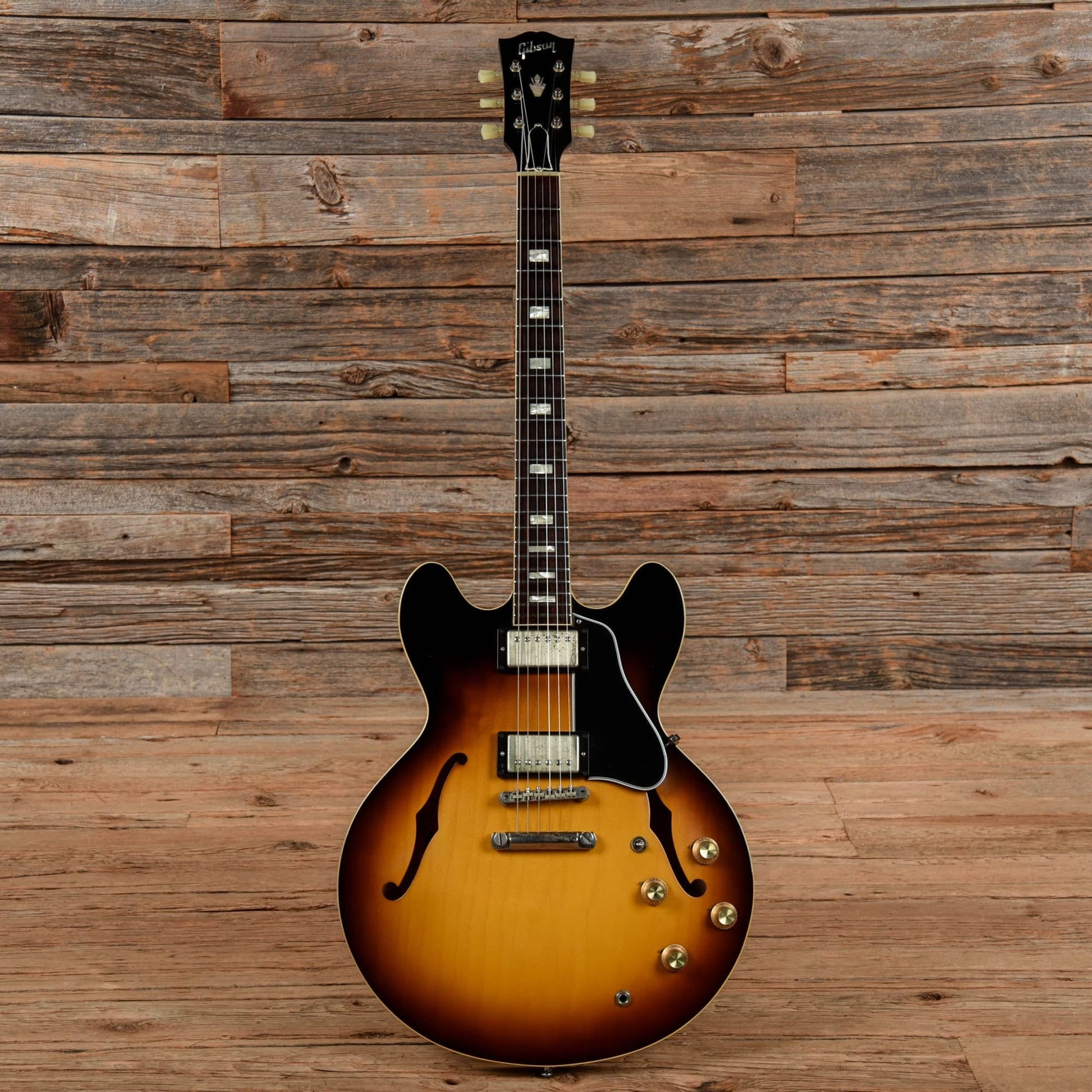 Gibson Memphis '63 ES-335 Block VOS Historic Burst 2016 Electric Guitars / Semi-Hollow