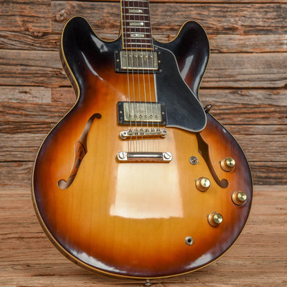Gibson Memphis '63 ES-335 Block VOS Historic Burst 2016 Electric Guitars / Semi-Hollow