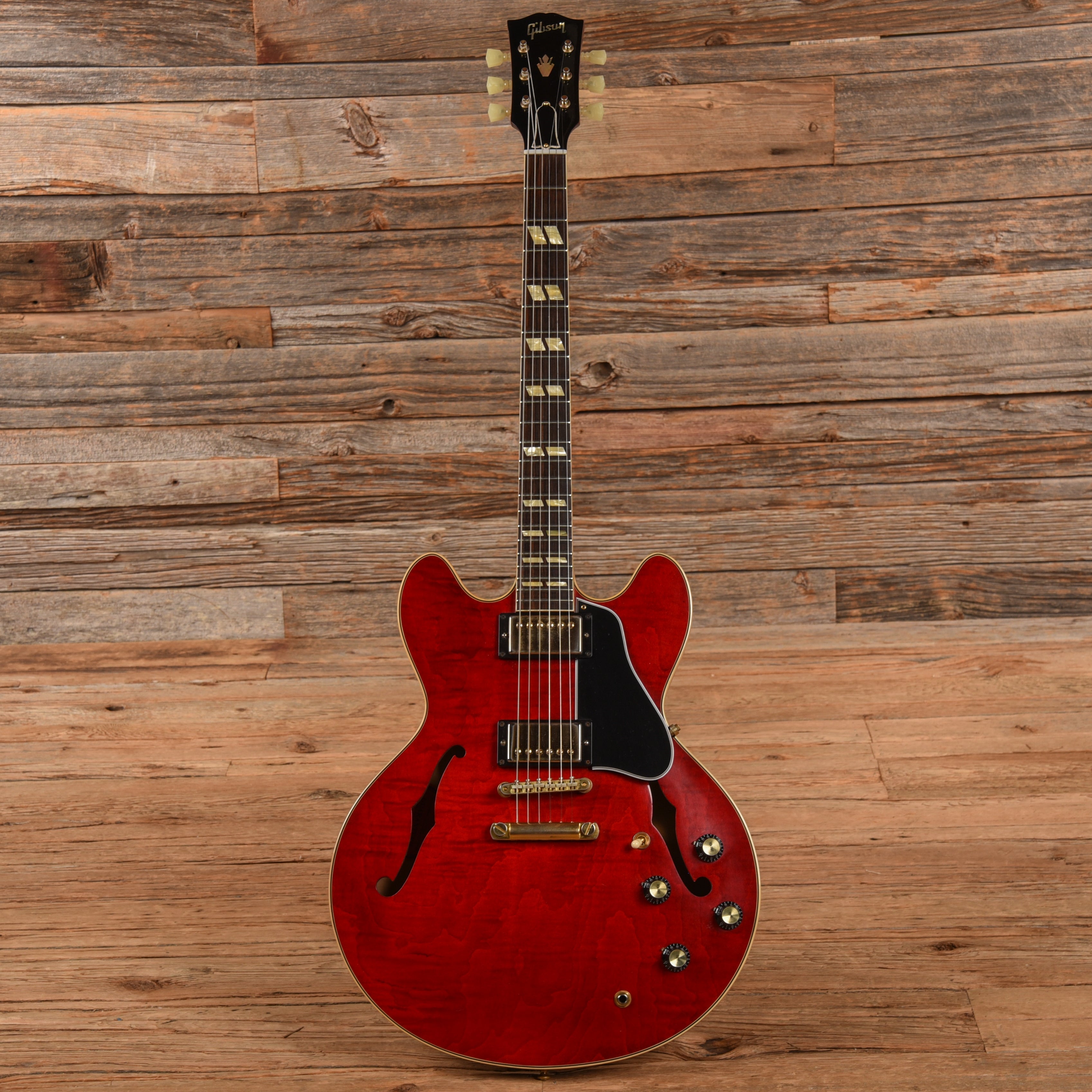 Gibson Memphis '64 ES-345 Mono (No Varitone) Cherry 2015 Electric Guitars / Semi-Hollow