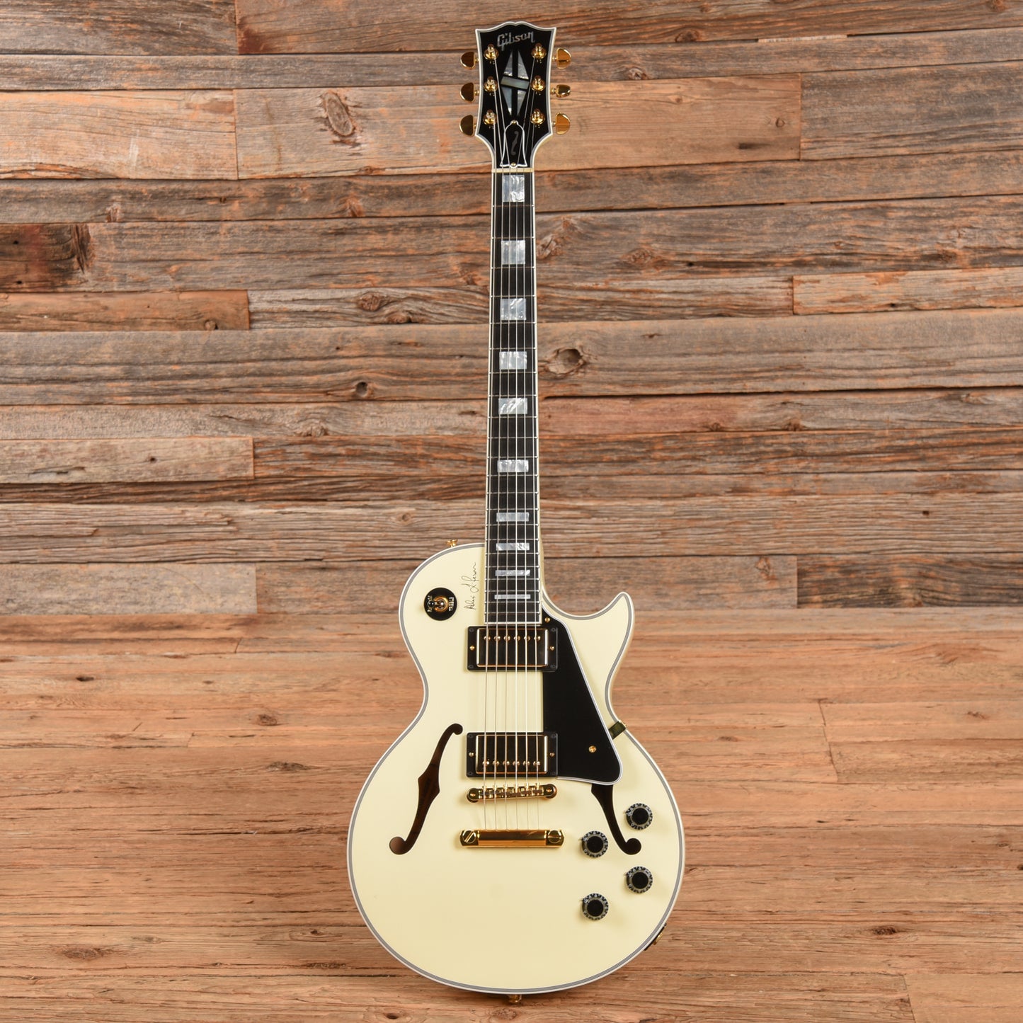 Gibson Memphis Alex Lifeson ES-Les Paul Custom #117/200 Alpine White 2017 Electric Guitars / Semi-Hollow