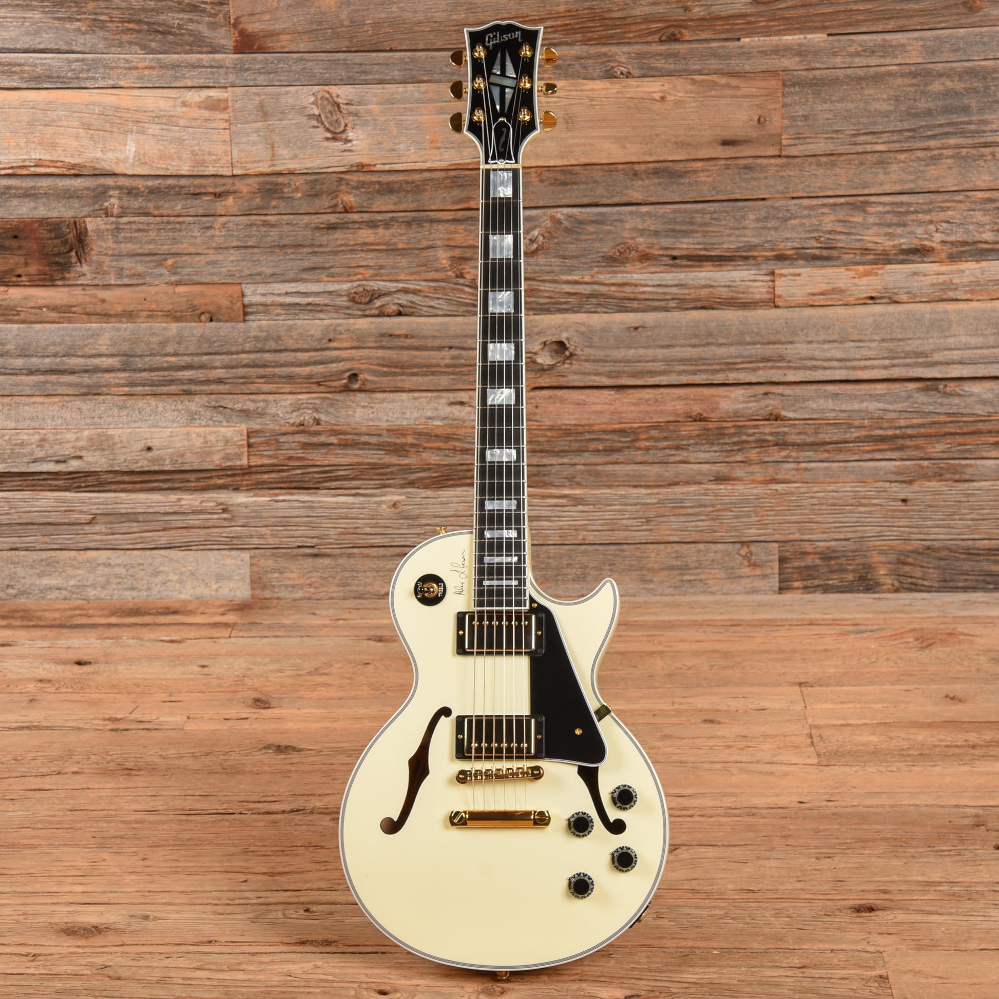 Gibson Memphis Alex Lifeson ES-Les Paul Custom #117/200 Alpine White 2017 Electric Guitars / Semi-Hollow
