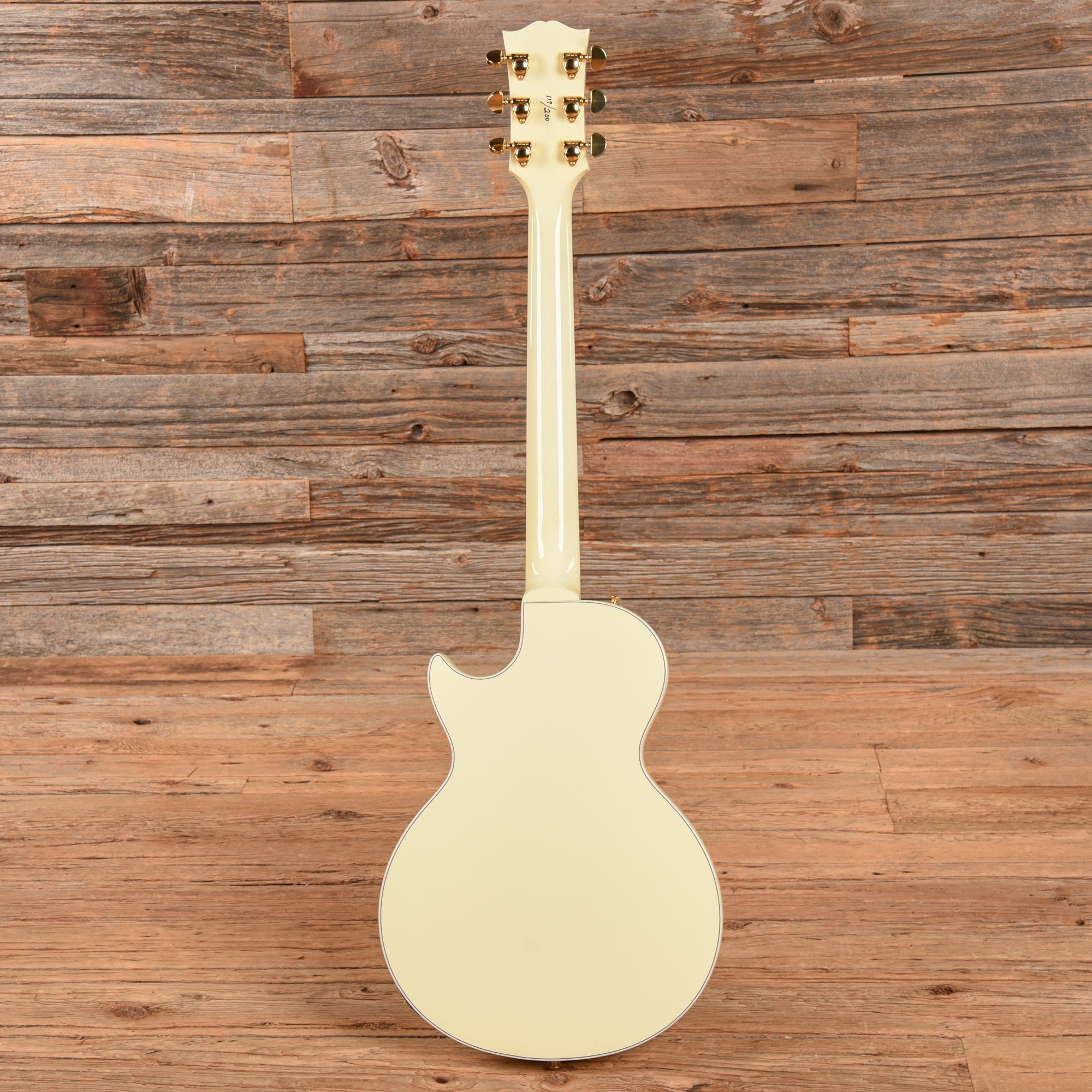 Gibson Memphis Alex Lifeson ES-Les Paul Custom #117/200 Alpine White 2017 Electric Guitars / Semi-Hollow