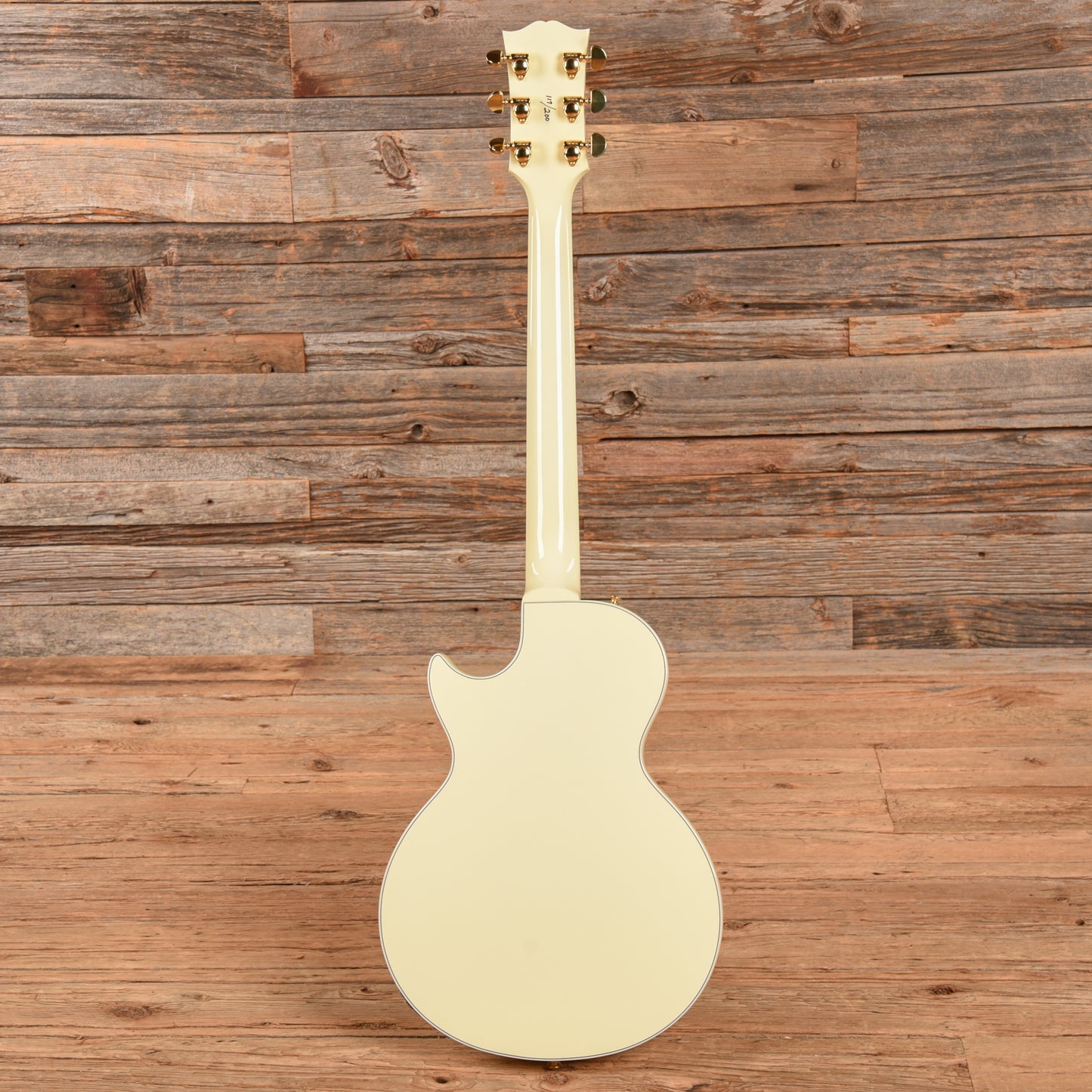 Gibson Memphis Alex Lifeson ES-Les Paul Custom #117/200 Alpine White 2017 Electric Guitars / Semi-Hollow