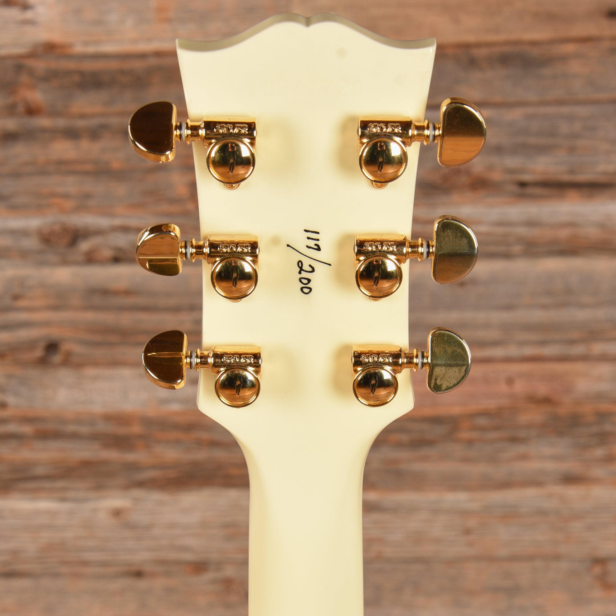 Gibson Memphis Alex Lifeson ES-Les Paul Custom #117/200 Alpine White 2017 Electric Guitars / Semi-Hollow