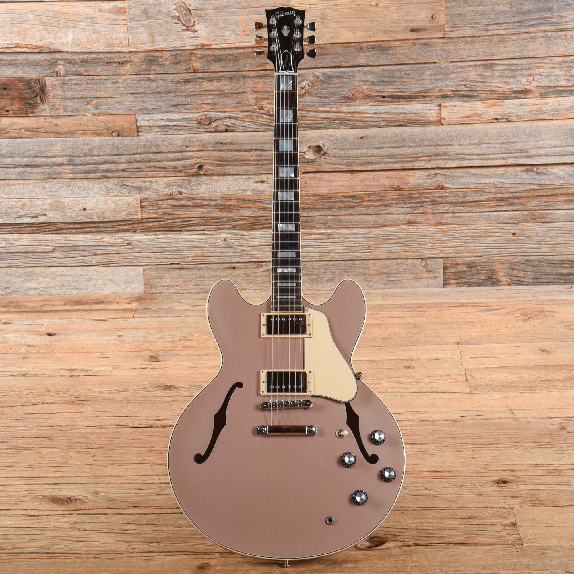 Gibson Memphis ES-335 Big Block Retro Wood Rose 2018 Electric Guitars / Semi-Hollow