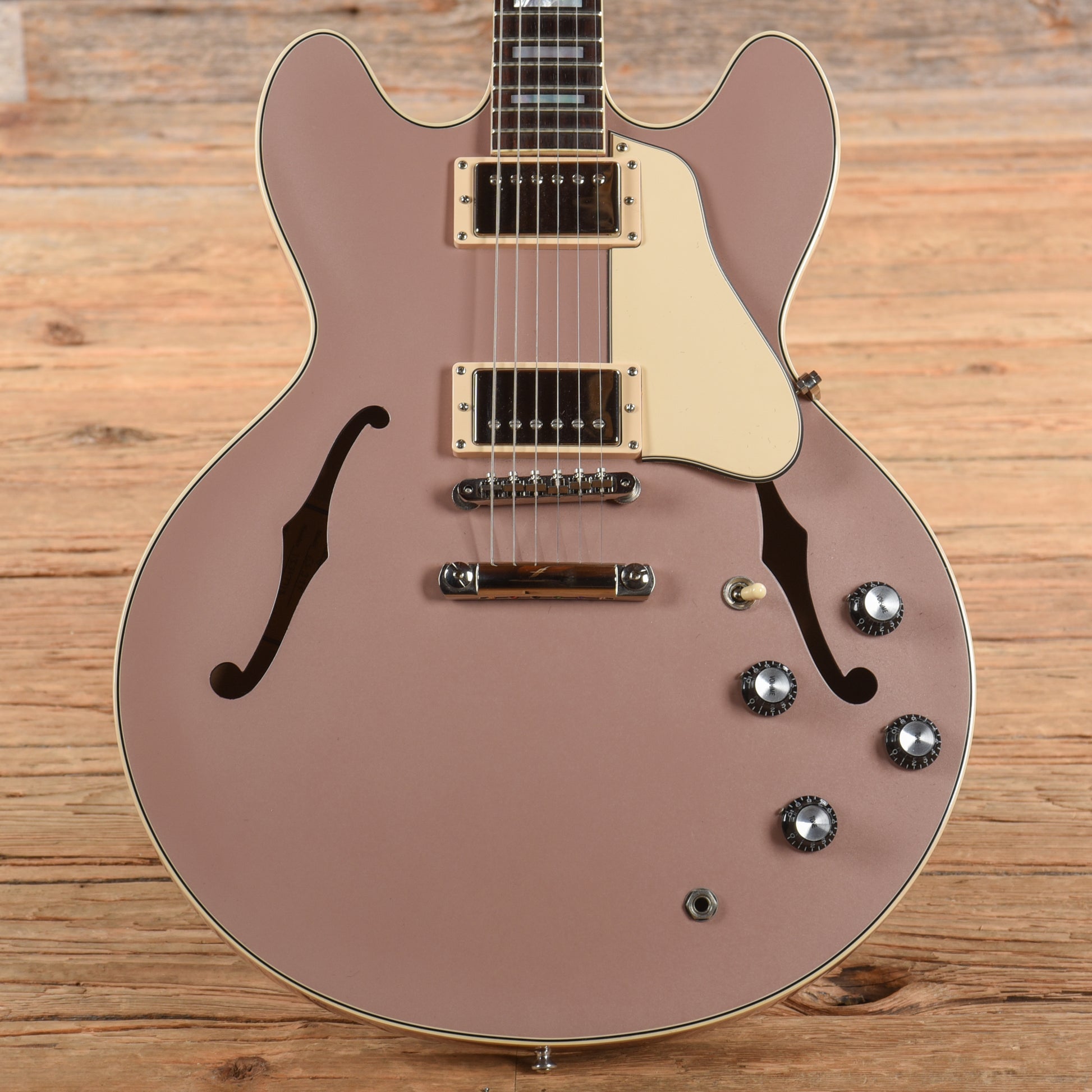 Gibson Memphis ES-335 Big Block Retro Wood Rose 2018 Electric Guitars / Semi-Hollow