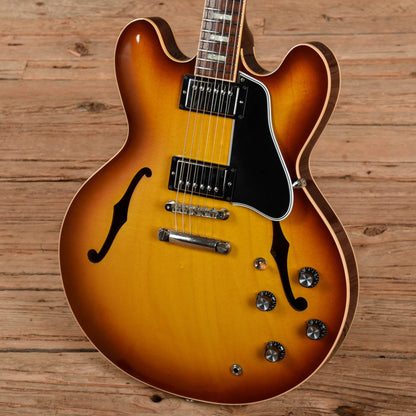 Gibson Memphis ES-335 Block Antique Tea Burst 2012 Electric Guitars / Semi-Hollow