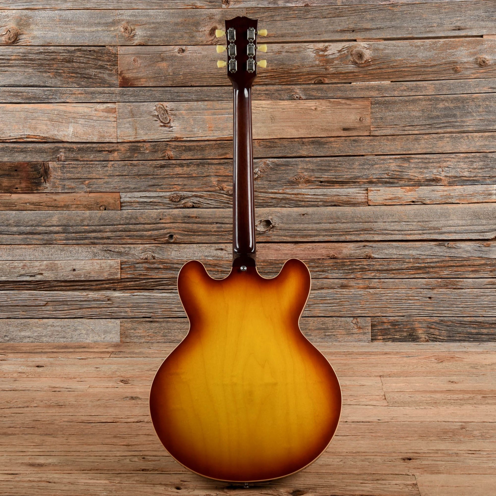 Gibson Memphis ES-335 Block Antique Tea Burst 2012 Electric Guitars / Semi-Hollow
