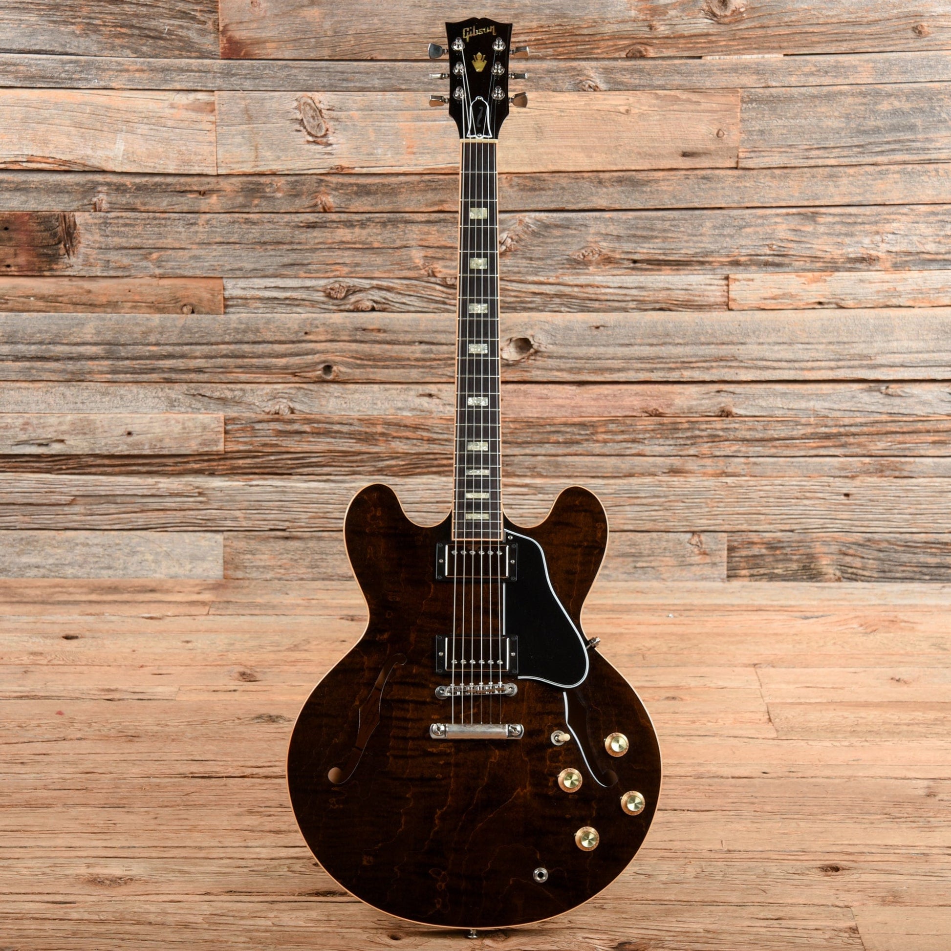 Gibson Memphis ES-335 Block Figured Walnut 2018 Electric Guitars / Semi-Hollow