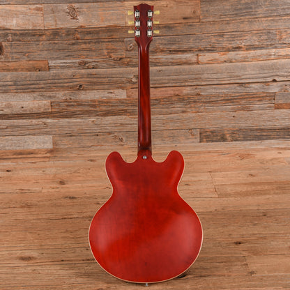 Gibson Memphis ES-335 Dot Satin Red 2013 Electric Guitars / Semi-Hollow