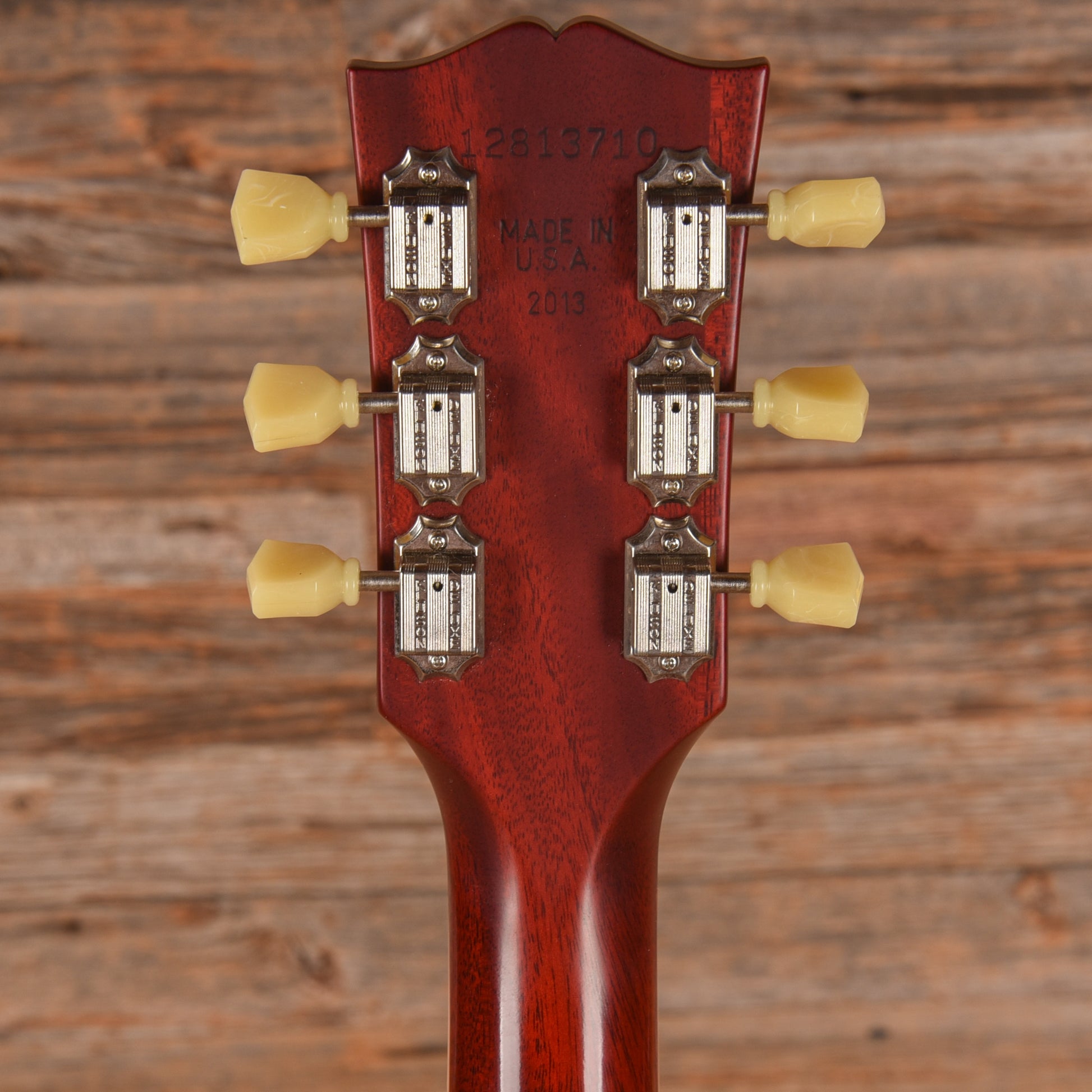Gibson Memphis ES-335 Dot Satin Red 2013 Electric Guitars / Semi-Hollow