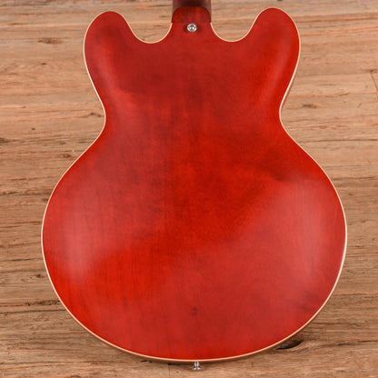 Gibson Memphis ES-335 Dot Satin Red 2013 Electric Guitars / Semi-Hollow