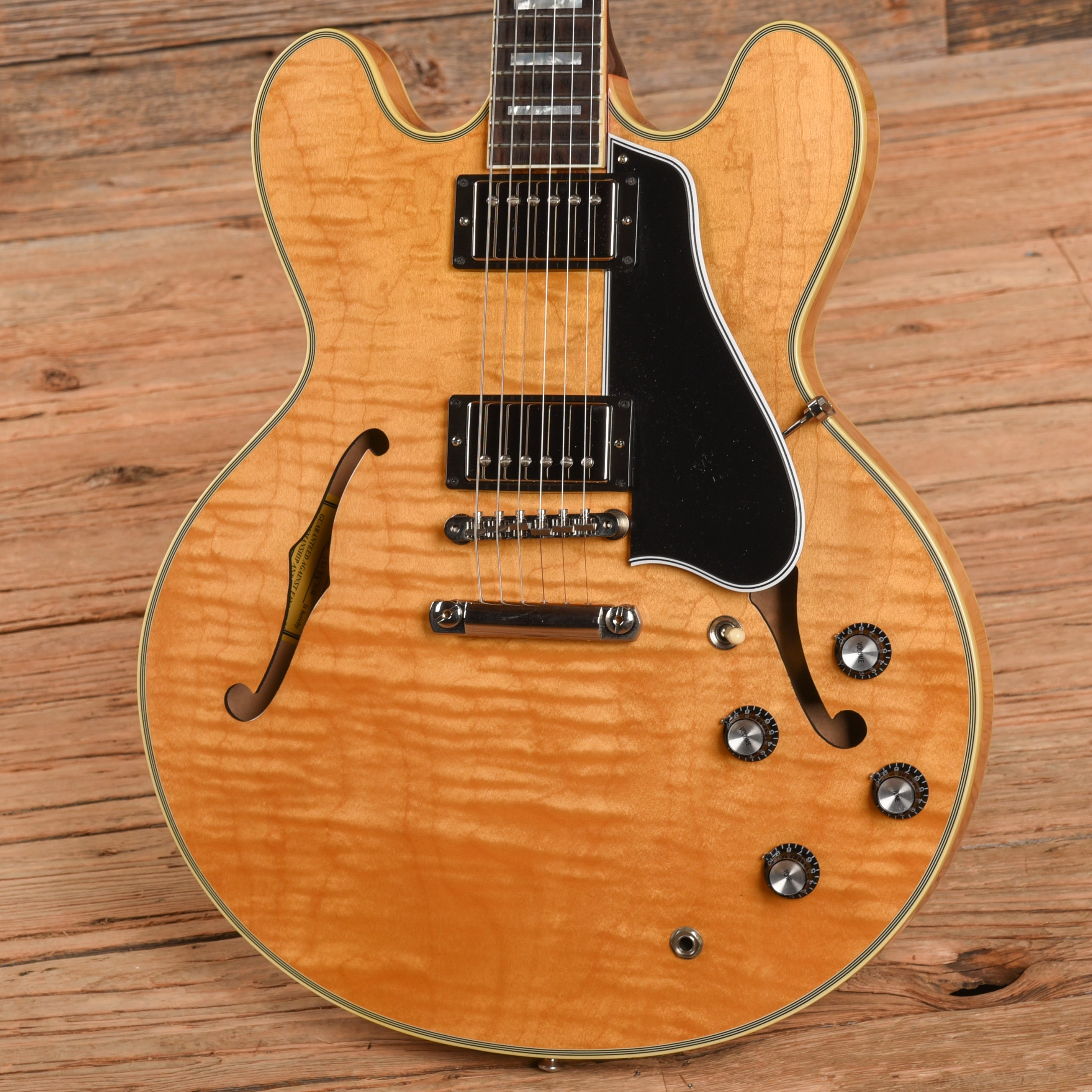 Gibson Memphis ES-355 Figured Natural 2018 Electric Guitars / Semi-Hollow