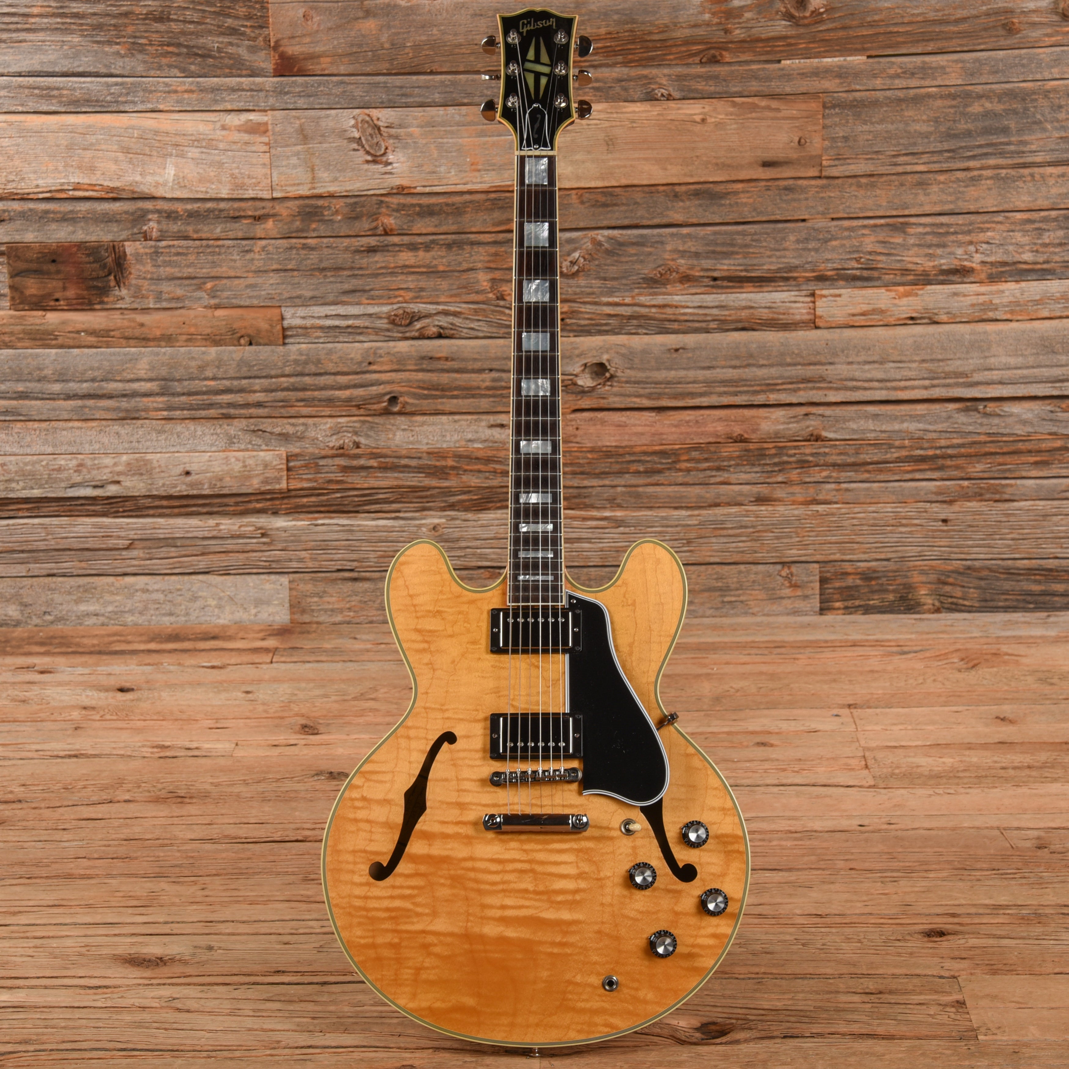 Gibson Memphis ES-355 Figured Natural 2018 Electric Guitars / Semi-Hollow