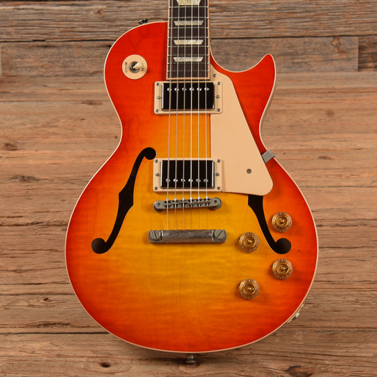 Gibson Memphis ES-Les Paul Cherry Sunburst 2015 Electric Guitars / Semi-Hollow