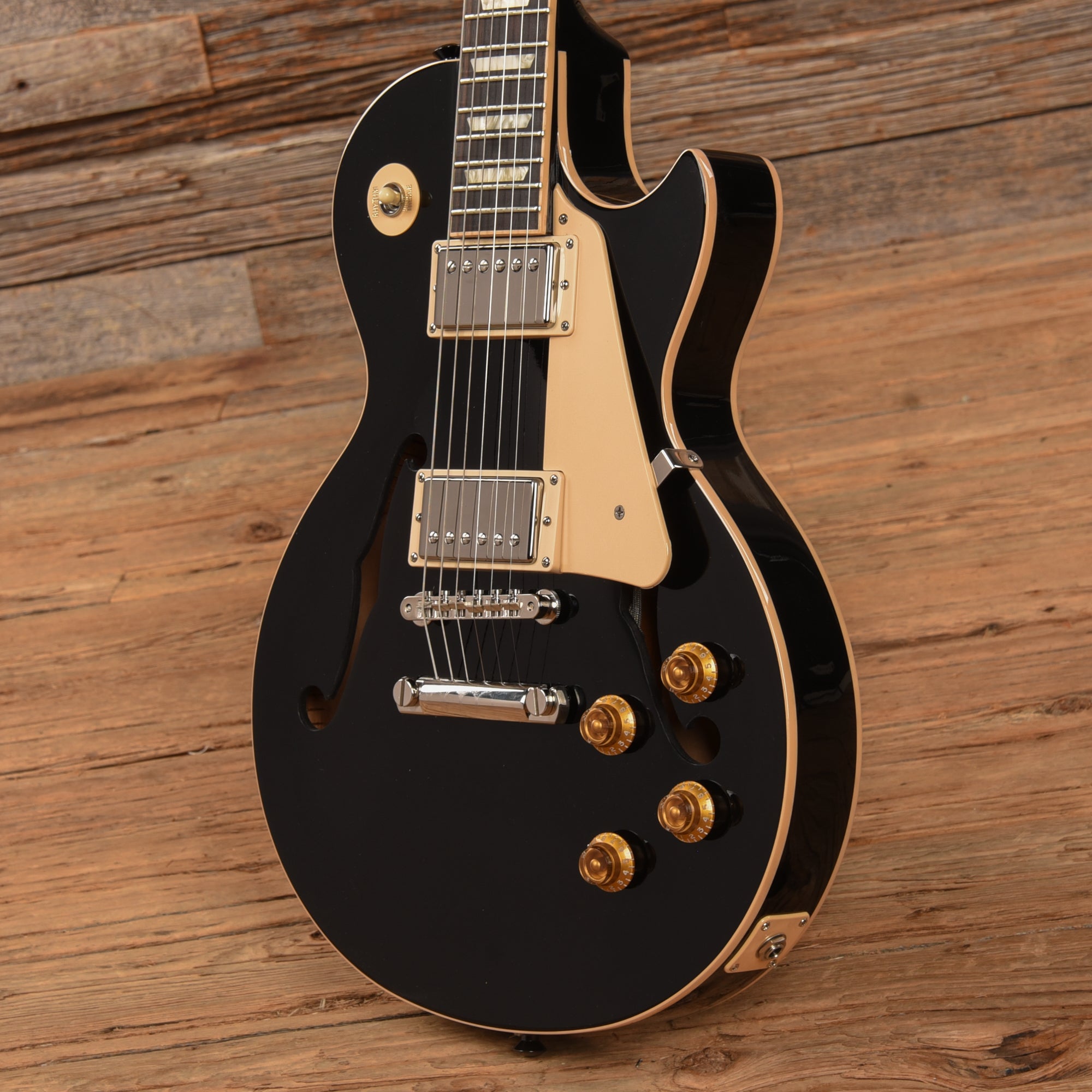 Gibson Memphis ES Les Paul Ebony 2015 Electric Guitars / Semi-Hollow