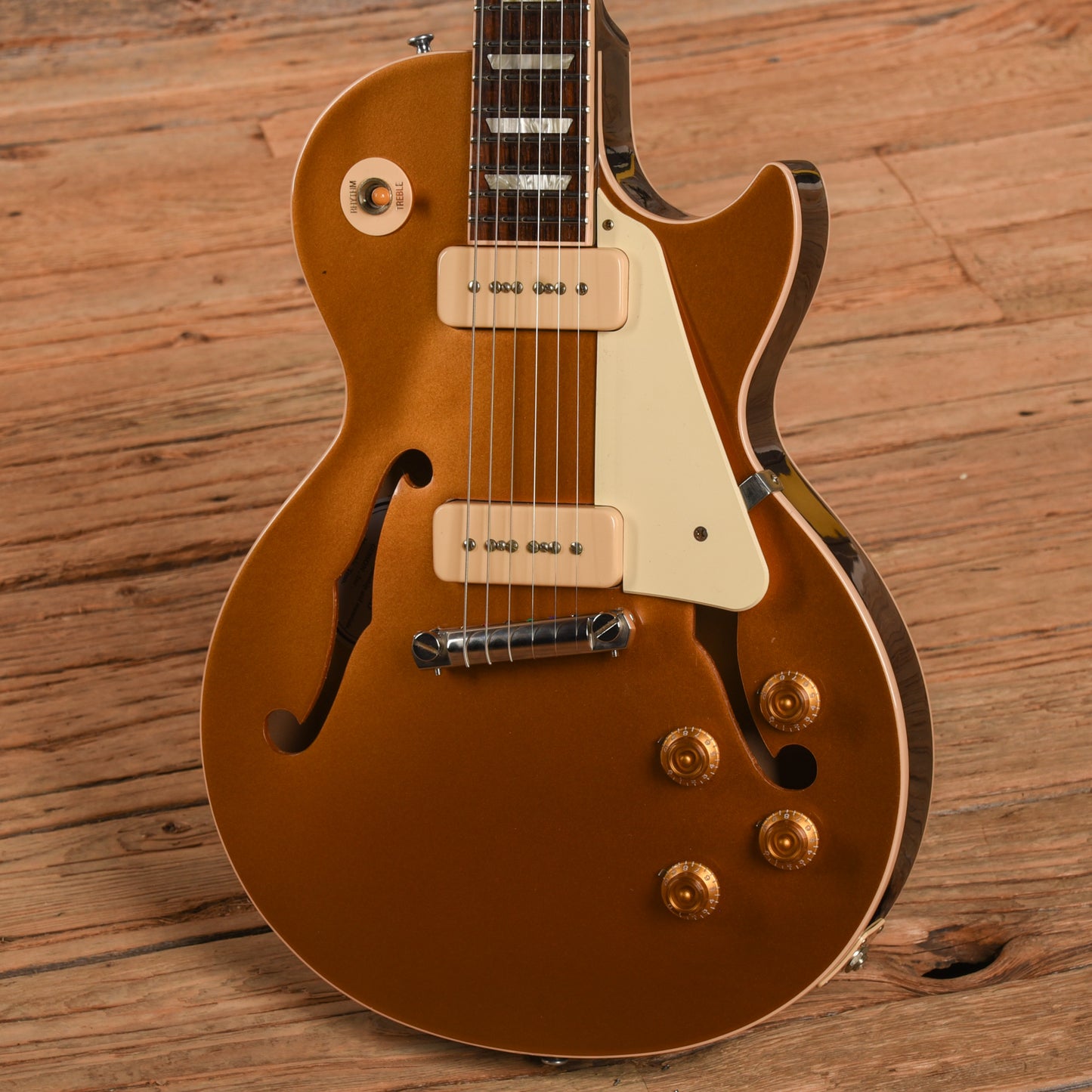 Gibson Memphis ES-Les Paul P90 VOS Goldtop 2015 Electric Guitars / Semi-Hollow