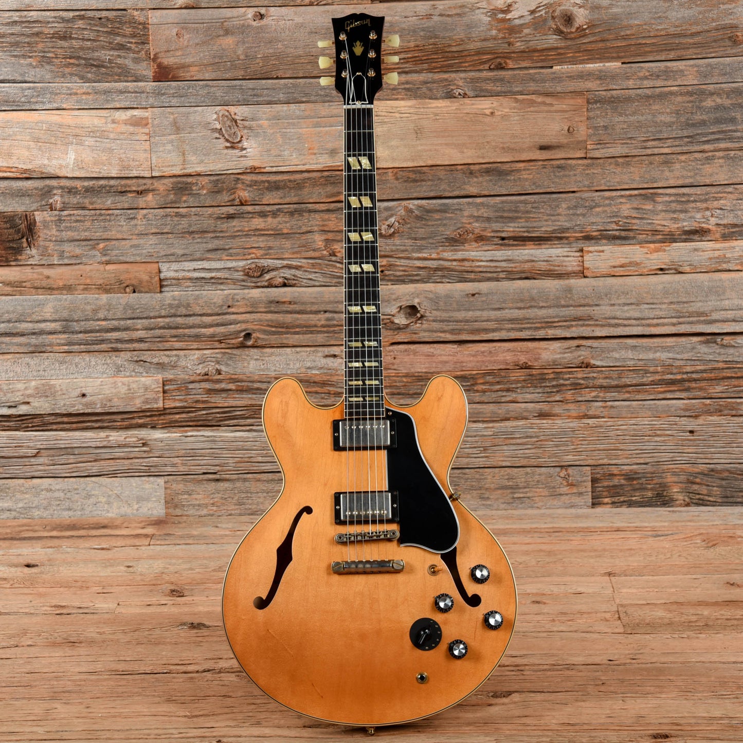 Gibson Memphis Historic '59 ES-345 Mono Vintage Natural 2014 Electric Guitars / Semi-Hollow