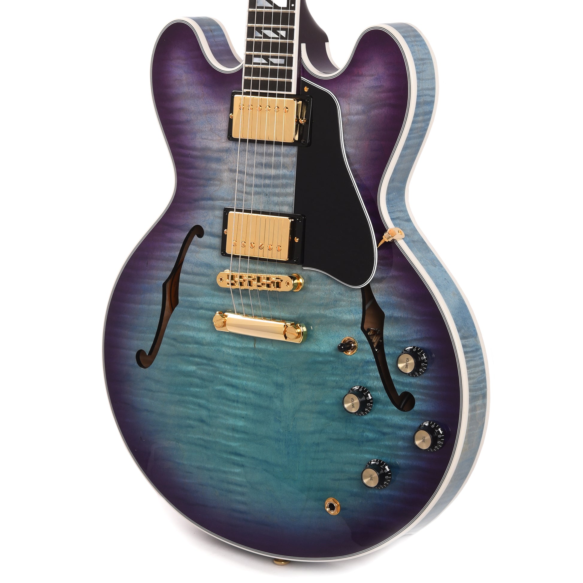 Gibson Modern ES Supreme AAA Maple Blueberry Burst Electric Guitars / Semi-Hollow