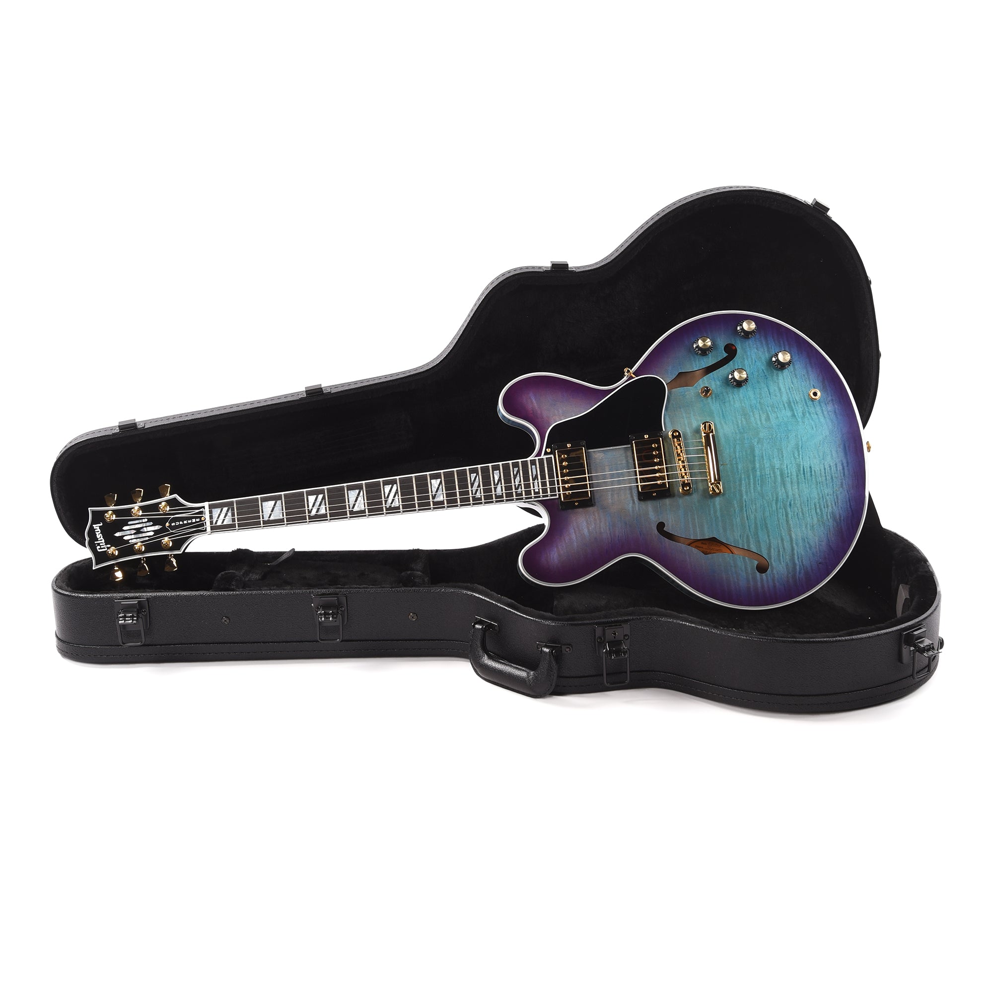Gibson Modern ES Supreme AAA Maple Blueberry Burst Electric Guitars / Semi-Hollow