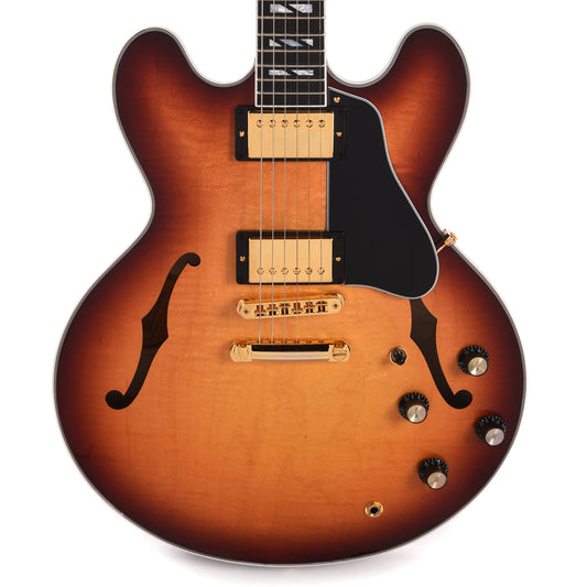 Gibson Modern ES Supreme AAA Maple Bourbon Burst Electric Guitars / Semi-Hollow