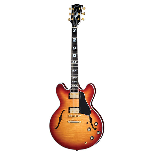 Gibson Modern ES Supreme AAA Maple Bourbon Burst Electric Guitars / Semi-Hollow