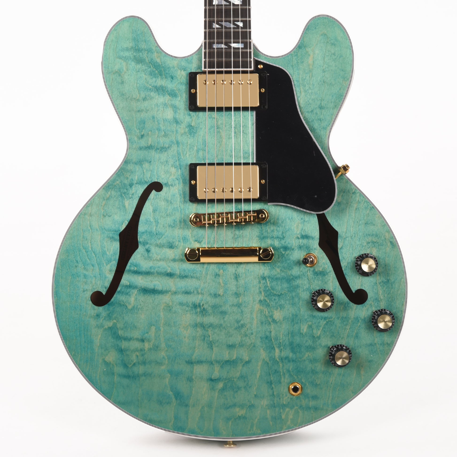 Gibson Modern ES Supreme AAA Maple Seafoam Green Electric Guitars / Semi-Hollow